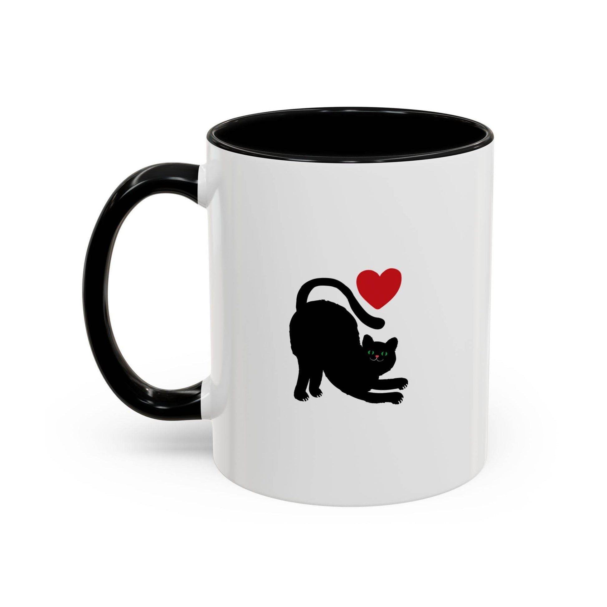 Cute Cat Love Tea Mug - 11 & 15oz Drink and be Nice - The Dreamer's Bookshop.