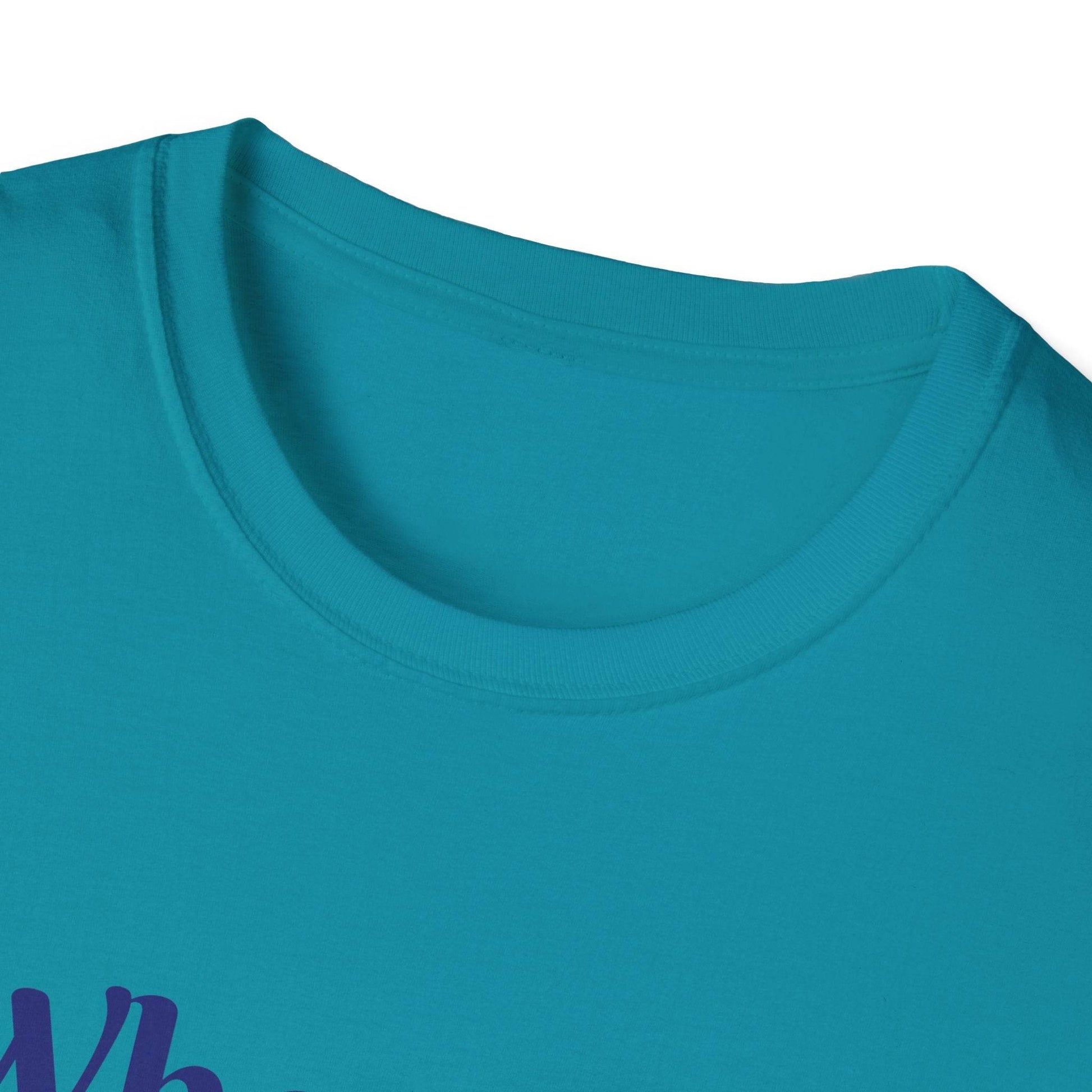 Inspirational Unisex Softstyle T-Shirt - 'Just Breathe' Motivational Design - The Dreamer's Bookshop.
