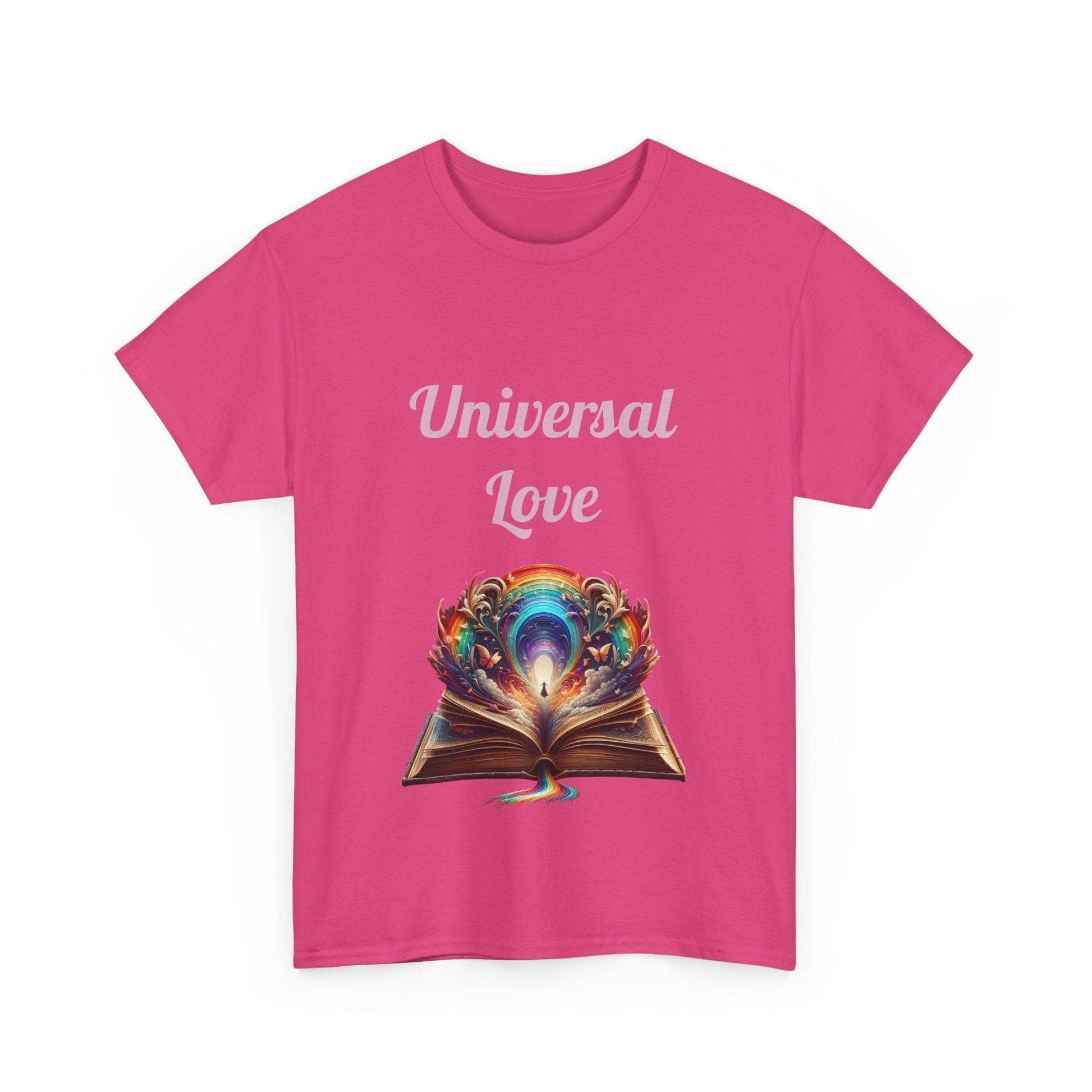 Universal Love - Unisex Heavy Cotton Tee - Queer Romance Books - The Dreamer's Bookshop.