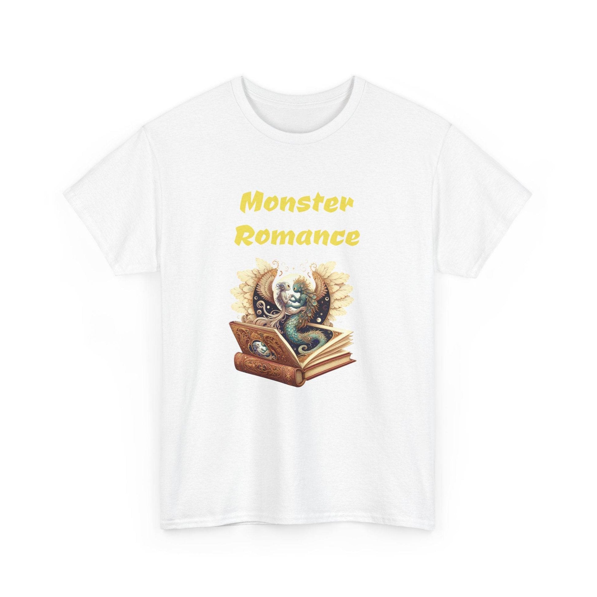 Fantasy - Graphic Tee - Unisex Heavy Cotton T-Shirt Monster Romance Books - The Dreamer's Bookshop.