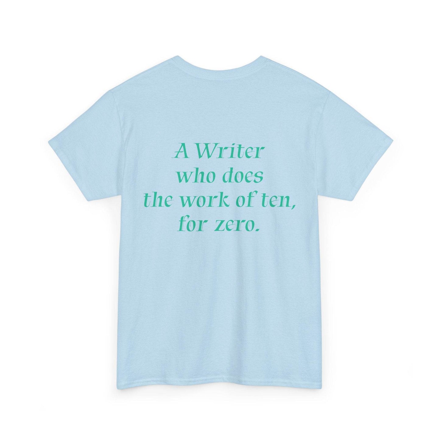 Indie Author - Unisex Heavy Cotton Tee - Creative Apparel - The Dreamer's Bookshop.