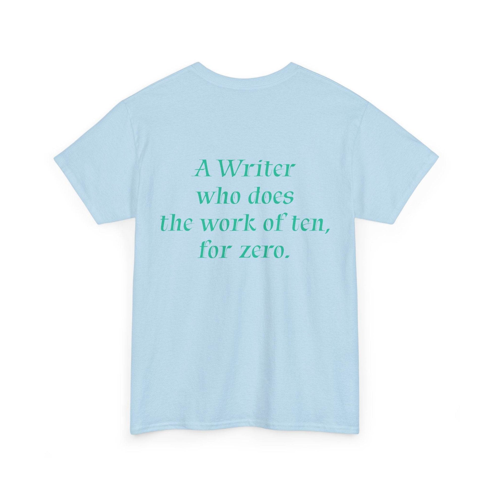 Indie Author - Unisex Heavy Cotton Tee - Creative Apparel - The Dreamer's Bookshop.
