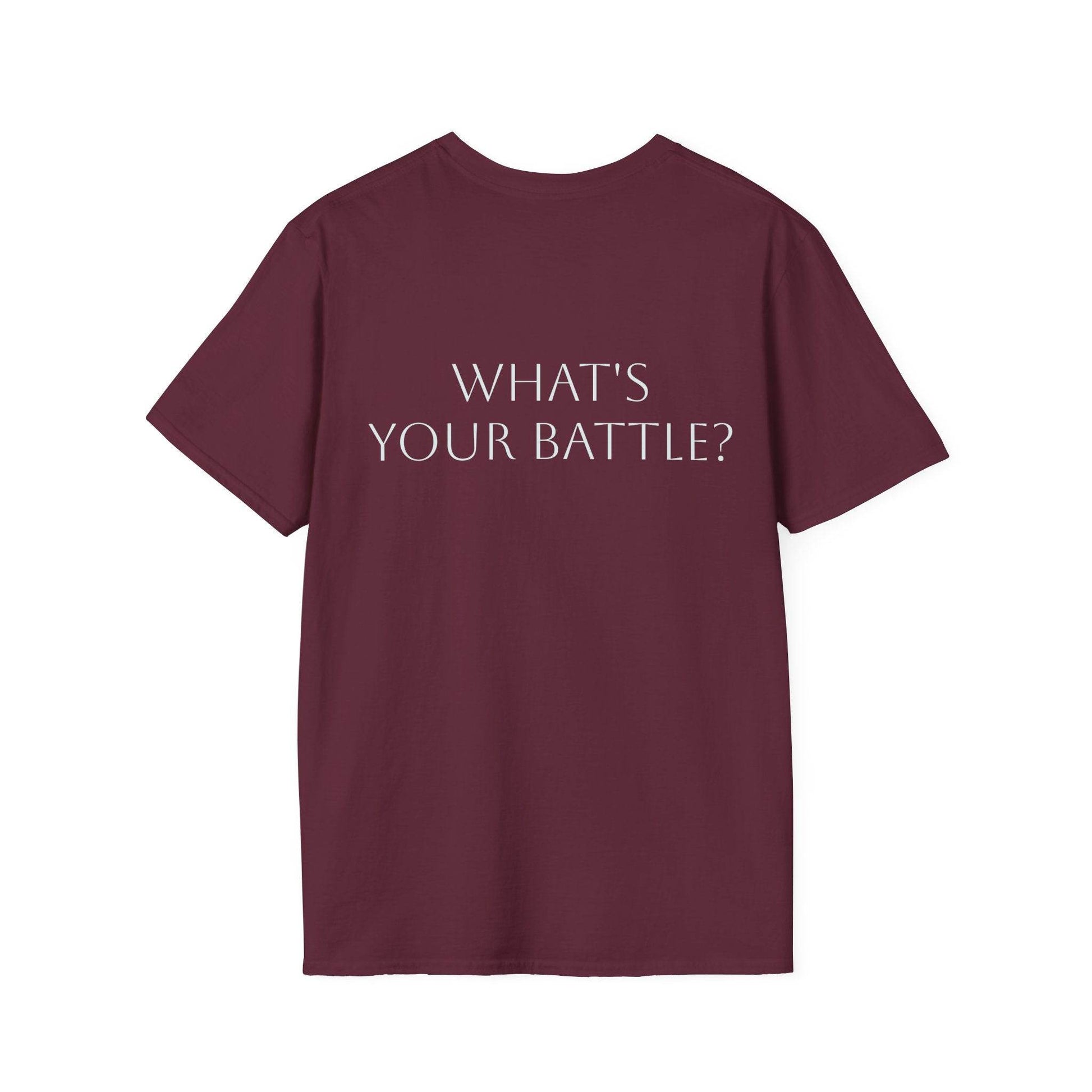 Endometriosis Warrior Unisex Softstyle T-Shirt - Empowering Battle for Women's Health - The Dreamer's Bookshop.