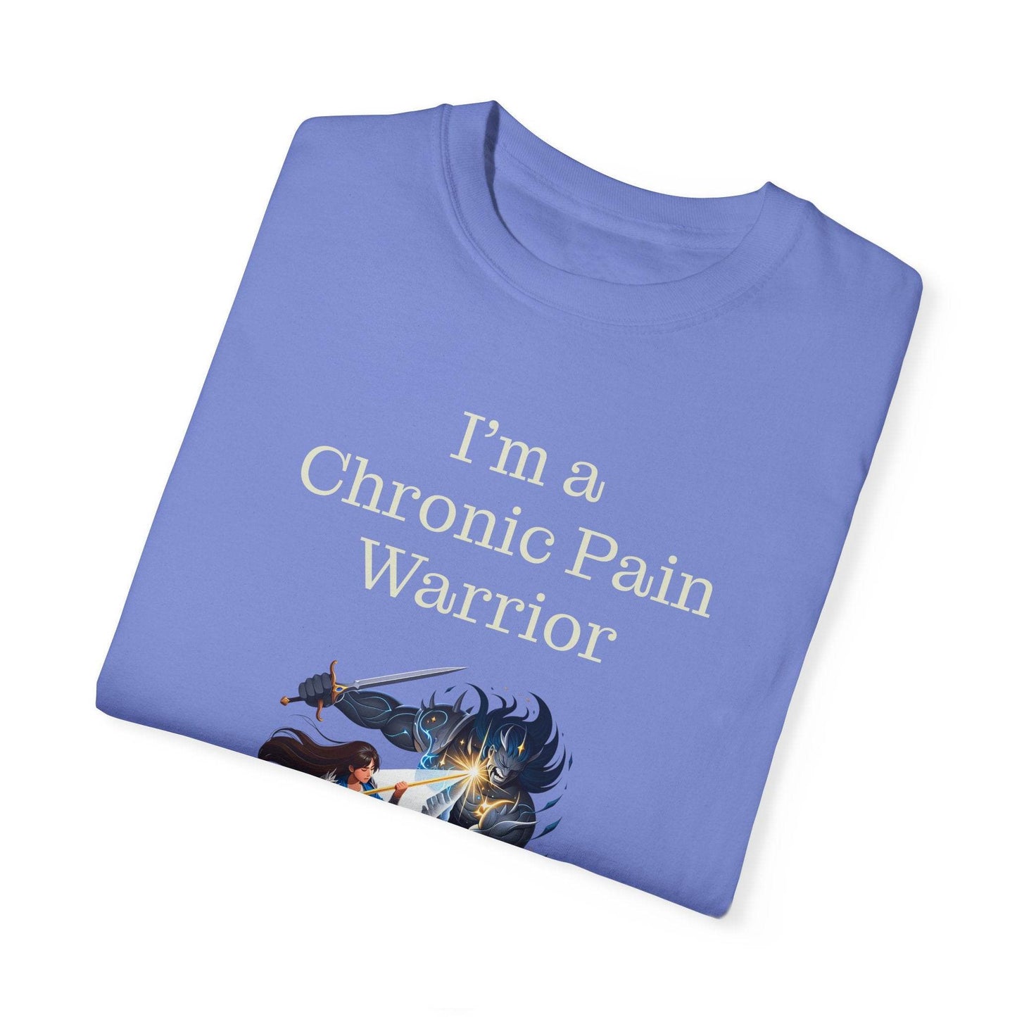 Chronic Pain Warrior Unisex T-Shirt - Empowering Tee for Healthcare Awareness - The Dreamer's Bookshop.