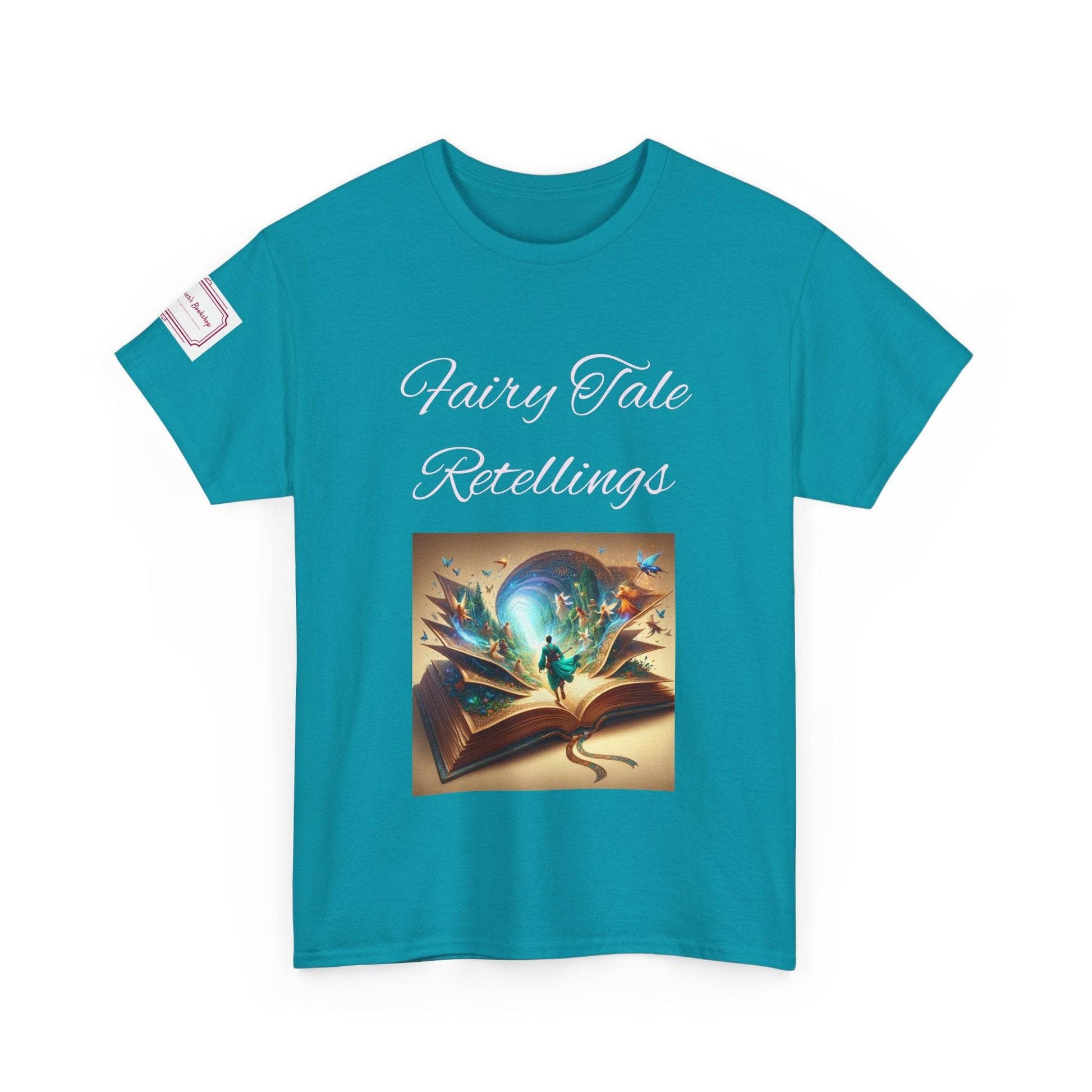 Fiction - Graphic Unisex Heavy Cotton Tee - Fairy Tale Retellings - The Dreamer's Bookshop.
