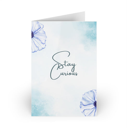 The Dreamer's Bookshop - Positive Affirmation Card "Stay Curious" - The Dreamer's Bookshop.