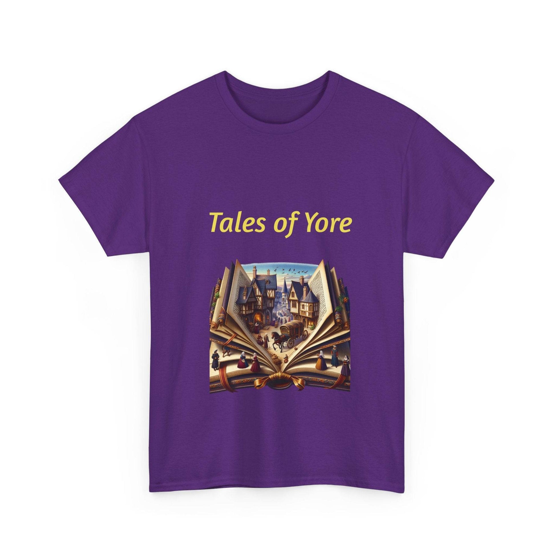 Tales of Yore - Unisex Heavy Cotton Tee - Historical Books - The Dreamer's Bookshop.