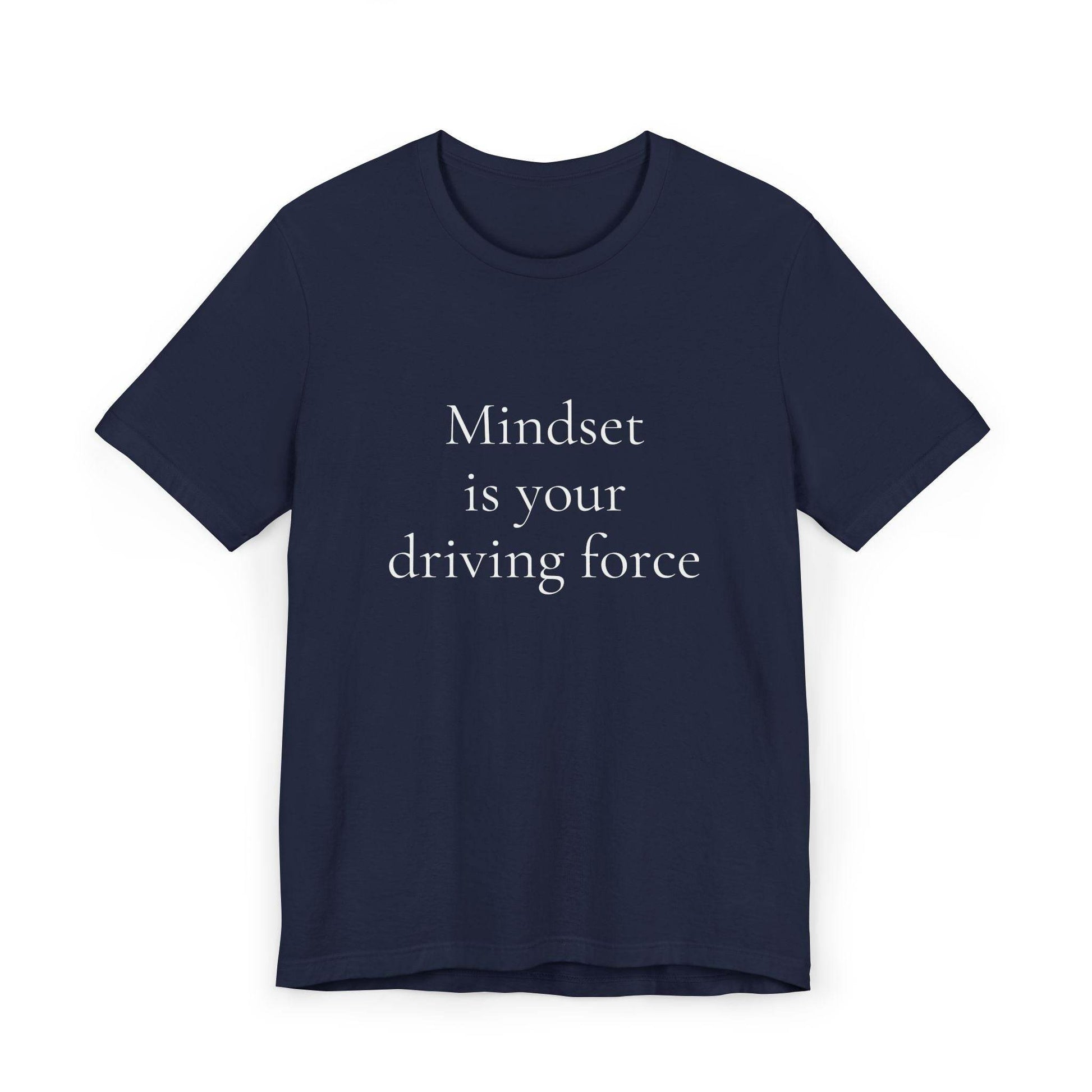 Inspirational Unisex Jersey T-Shirt - Mindset Vibe - The Dreamer's Bookshop.