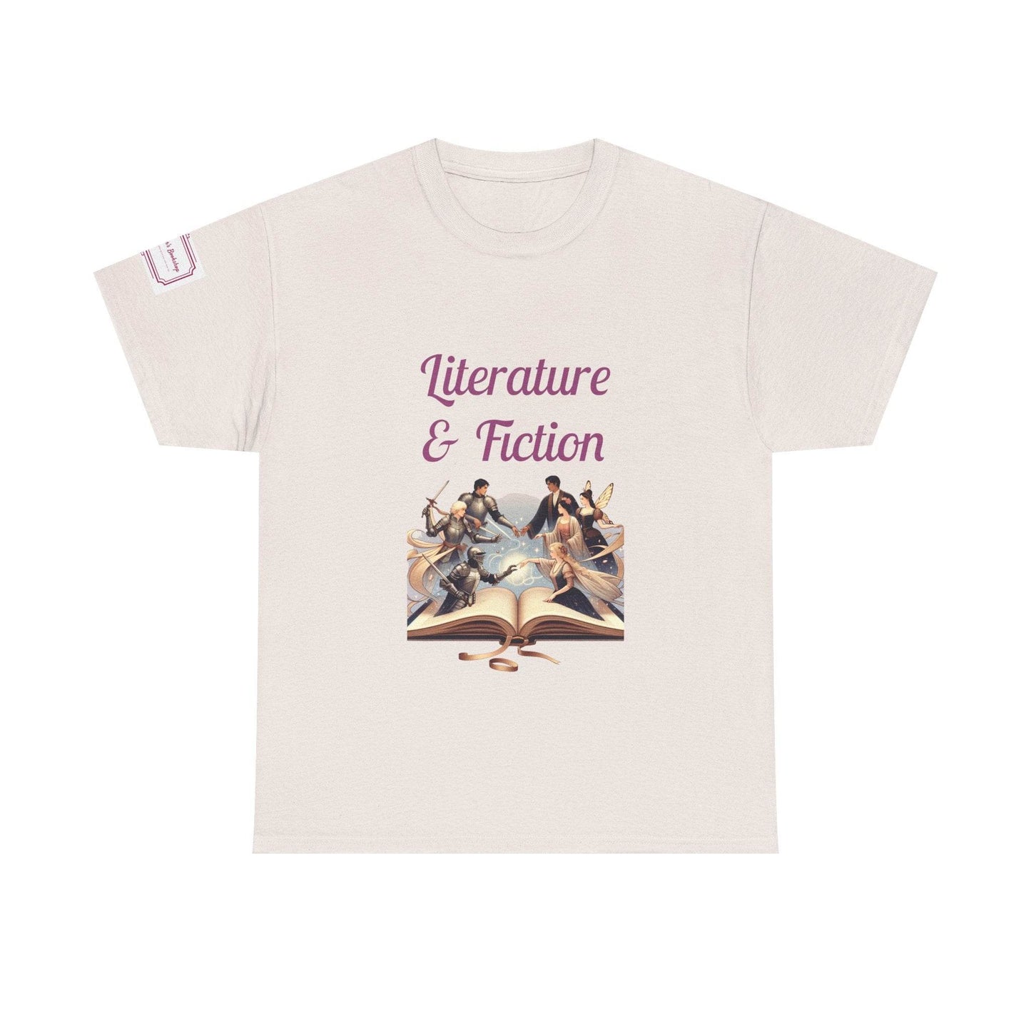 Fiction - Graphic Unisex Heavy Cotton Tee - Literature Books - The Dreamer's Bookshop.