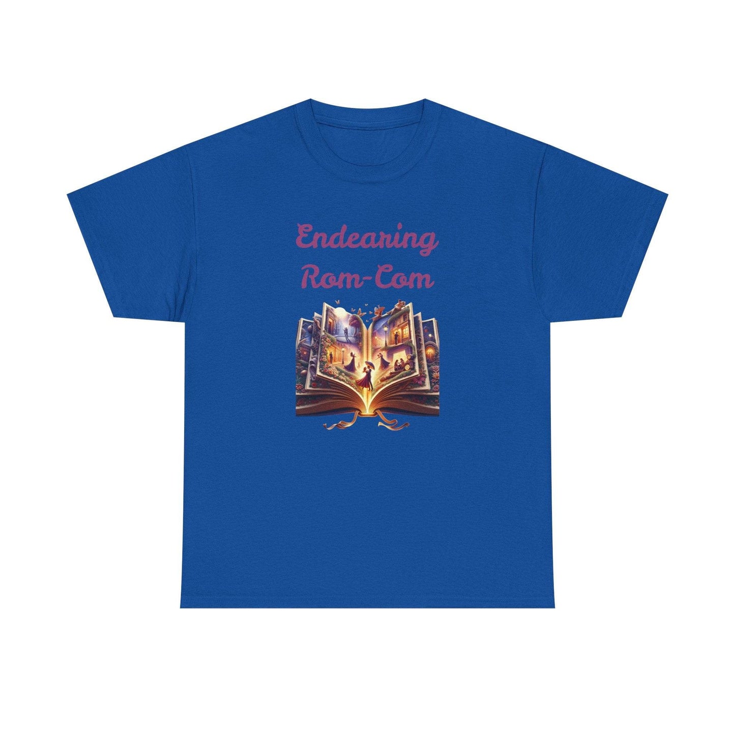 Endearing - Graphic Tee - Unisex Heavy Cotton T-Shirt Rom-Com Books - The Dreamer's Bookshop.