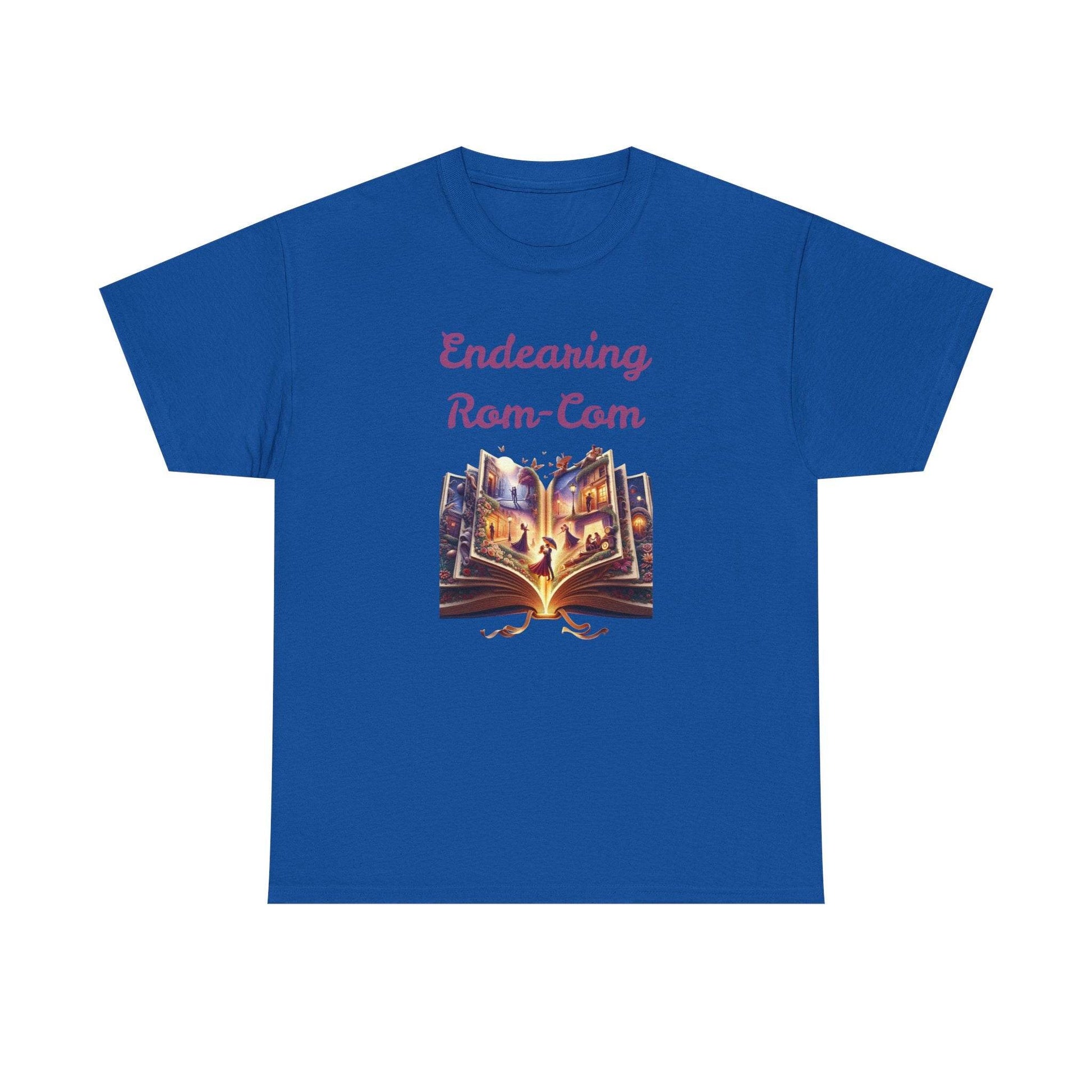 Endearing - Graphic Tee - Unisex Heavy Cotton T-Shirt Rom-Com Books - The Dreamer's Bookshop.