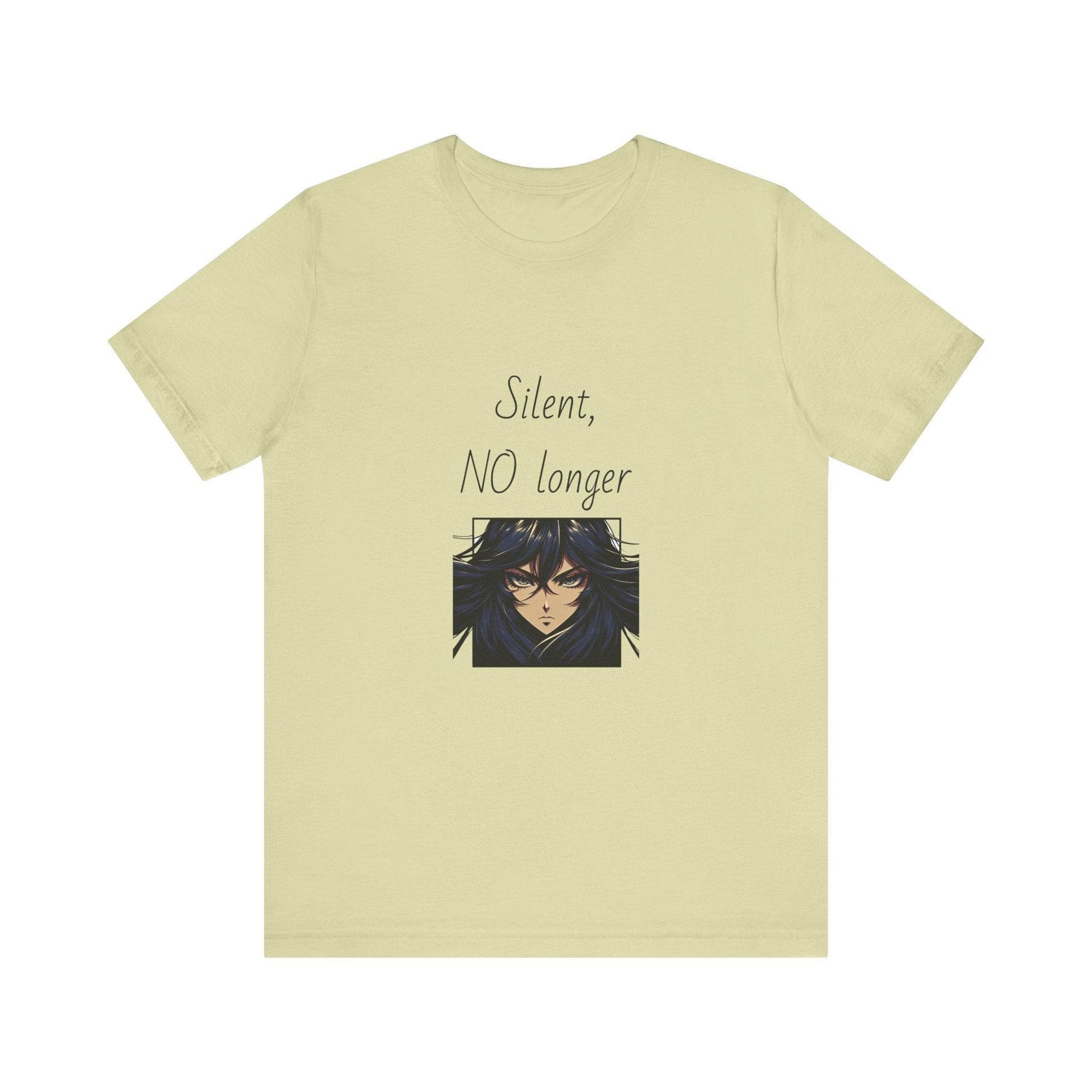 Fierce Survivor Unisex Short Sleeve Tee - Silent, NO longer - The Dreamer's Bookshop.