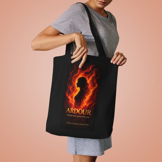 Literary Ardour Cotton Tote Bag - For Writers and Book Lovers