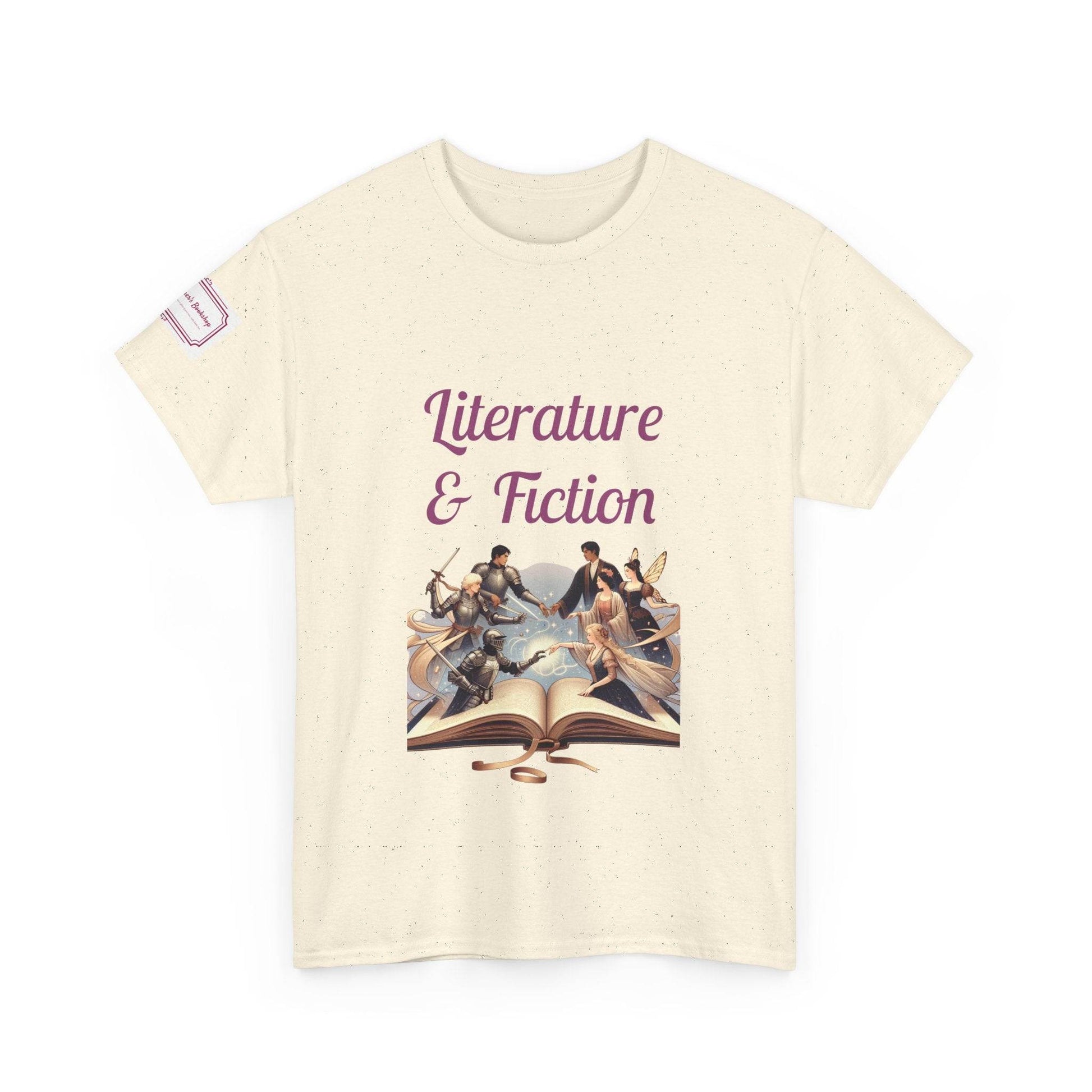 Fiction - Graphic Unisex Heavy Cotton Tee - Literature Books - The Dreamer's Bookshop.