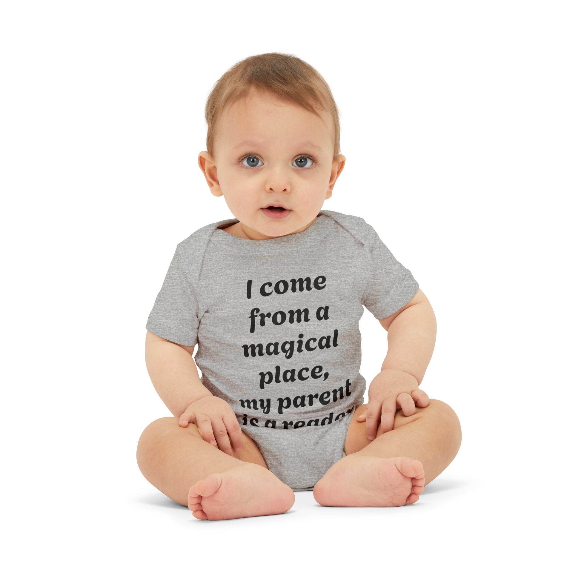 US - Magical Reader Infant Onesie - Cute Baby Bodysuit for Book Lovers - The Dreamer's Bookshop.