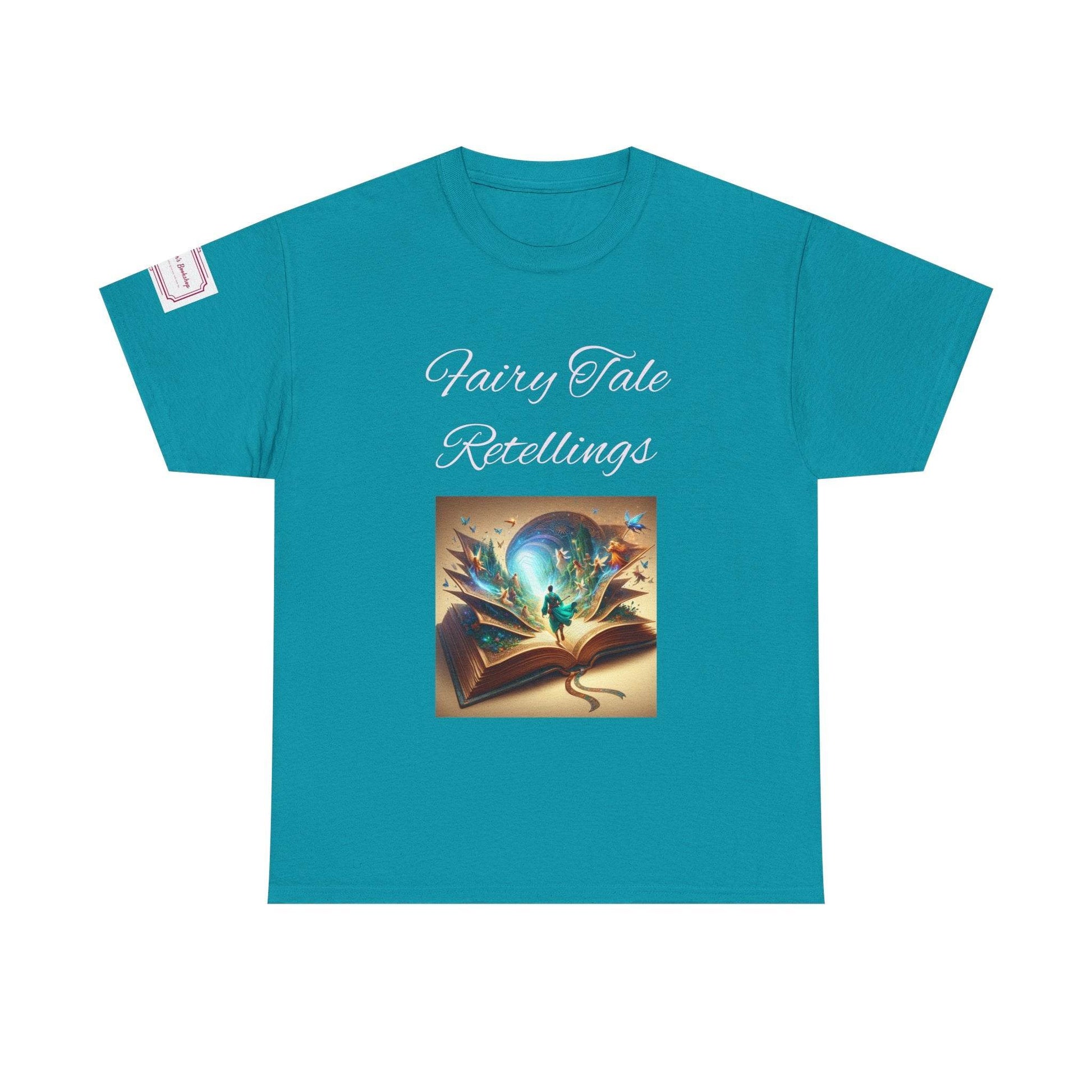 Fiction - Graphic Unisex Heavy Cotton Tee - Fairy Tale Retellings - The Dreamer's Bookshop.