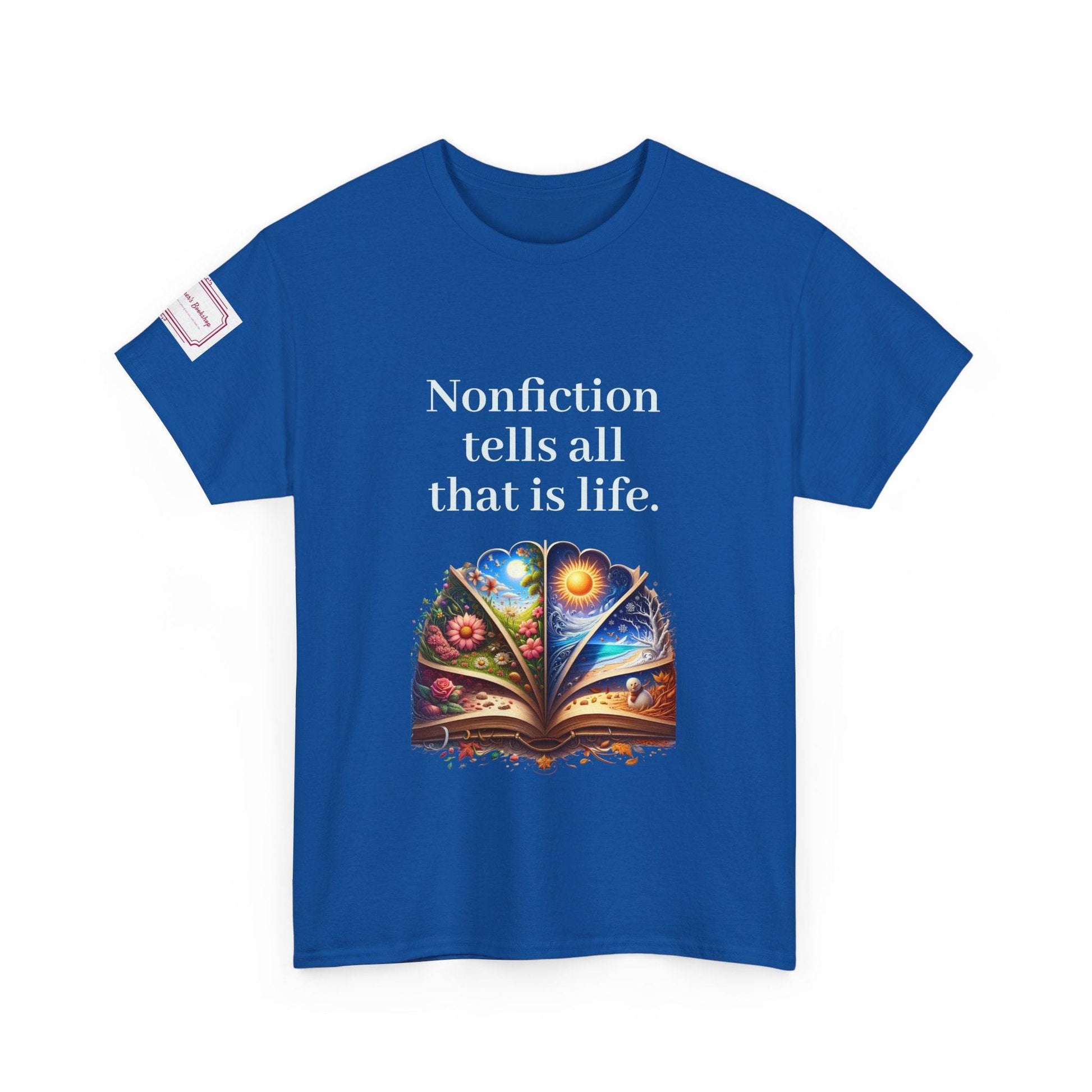 All that is Life - Graphic Unisex Heavy Cotton Tee - Nonfiction Books - The Dreamer's Bookshop.