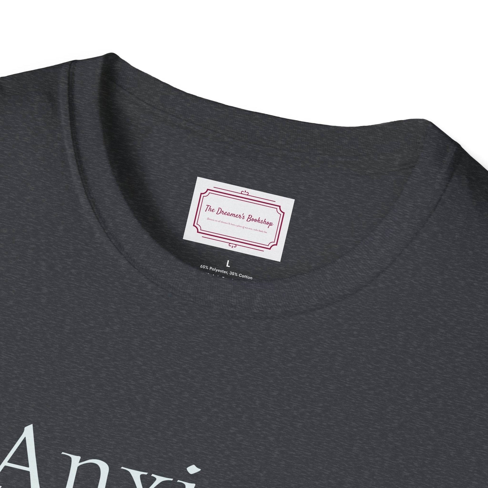 Anxiety Warrior Unisex Softstyle T-Shirt - Embrace Your Battles - The Dreamer's Bookshop.