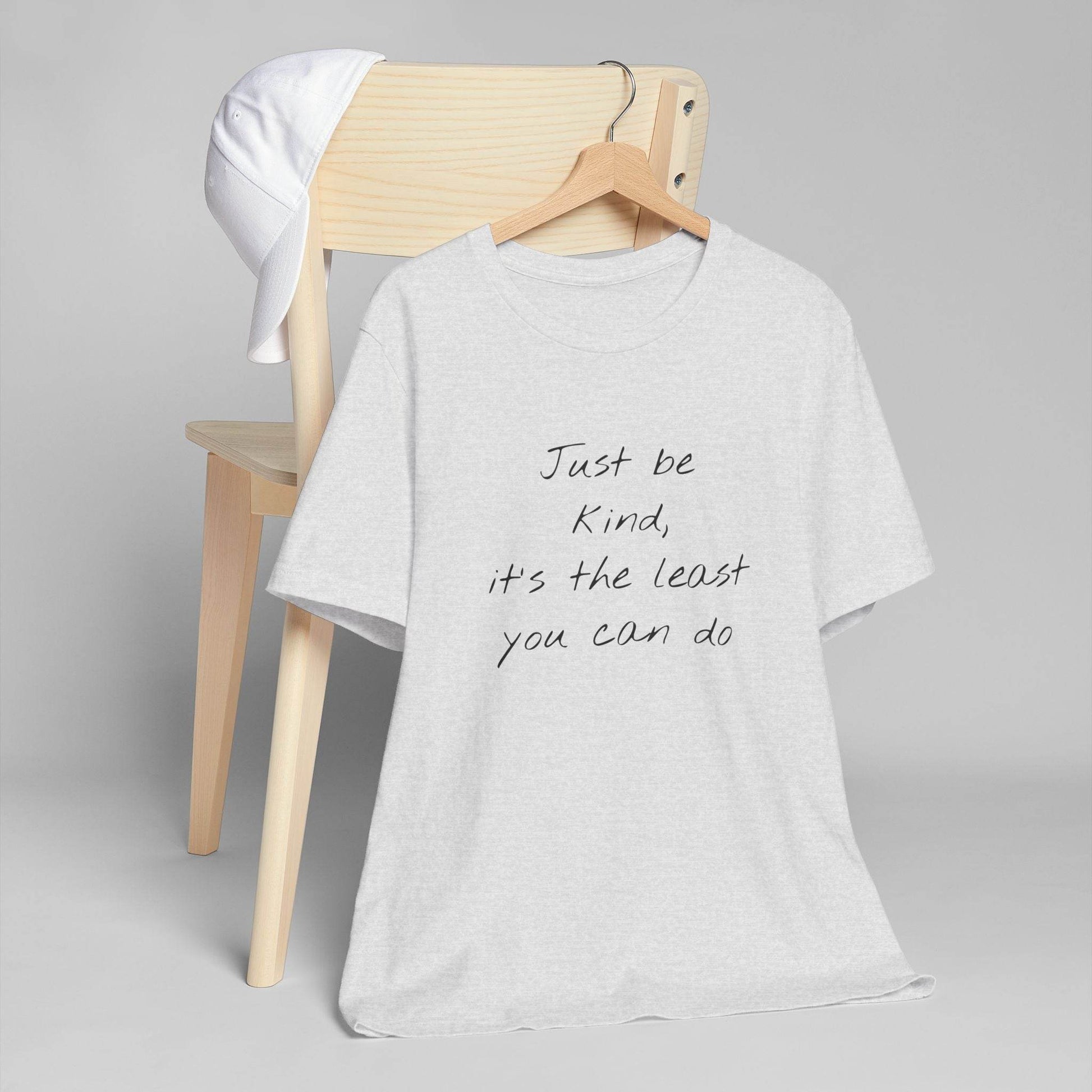 Inspirational Unisex Jersey T-Shirt - Be Kind Vibe - The Dreamer's Bookshop.