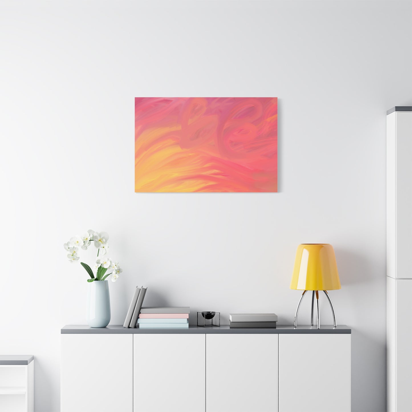 Pastel Dream Canvas *Hot Flares* Visual Poetry