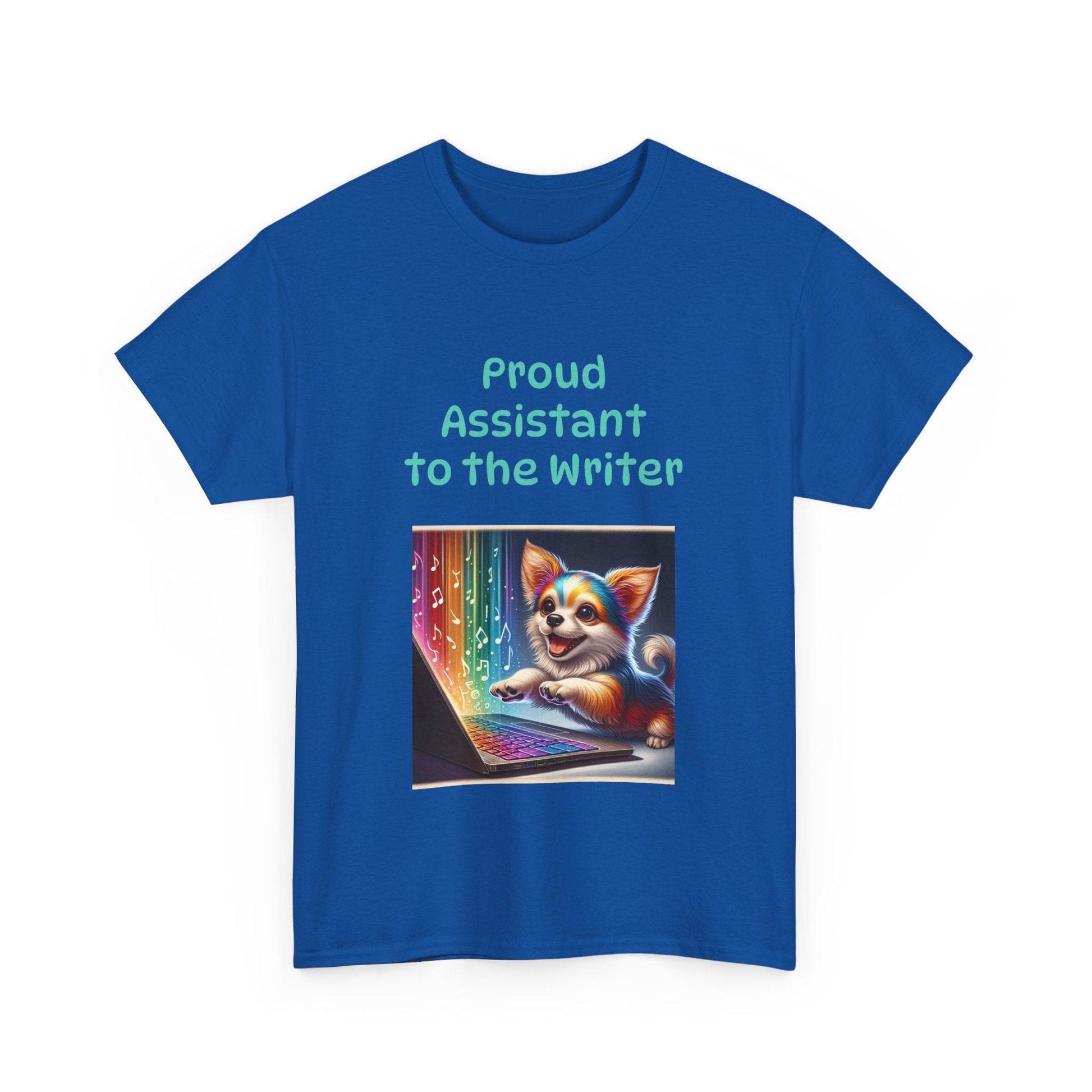 Assitant Writer - A Unisex Heavy Cotton Tee - Perfect for Book Lovers - The Dreamer's Bookshop.