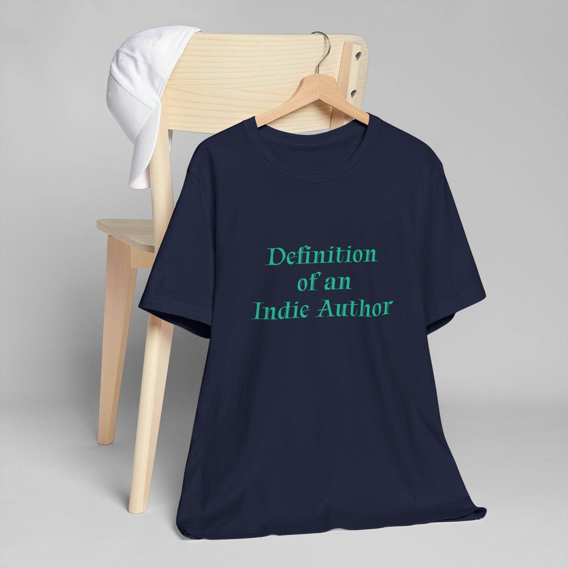 Unisex Jersey T-Shirt - 'Indie Author' Inspirational - The Dreamer's Bookshop.