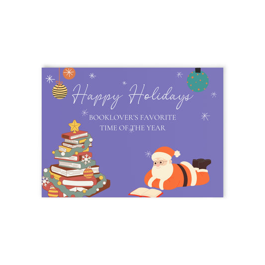 The Dreamer's Bookshop "Booklover's XMas" Cute Christmas Cards