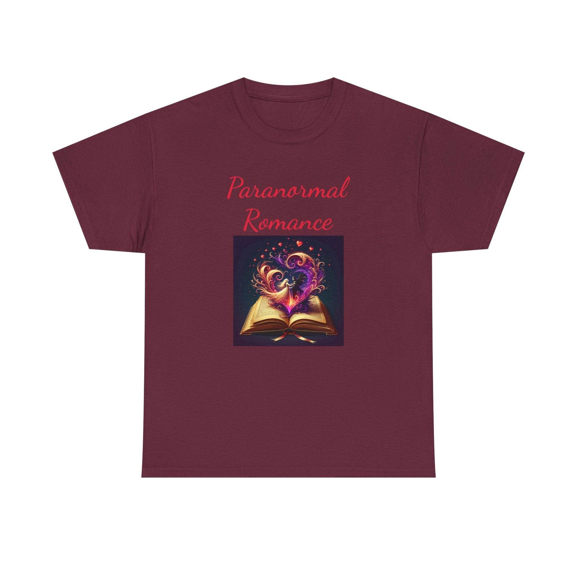 Fiction - Graphic Tee - Unisex Heavy Cotton T-Shirt Paranormal Romance - The Dreamer's Bookshop.