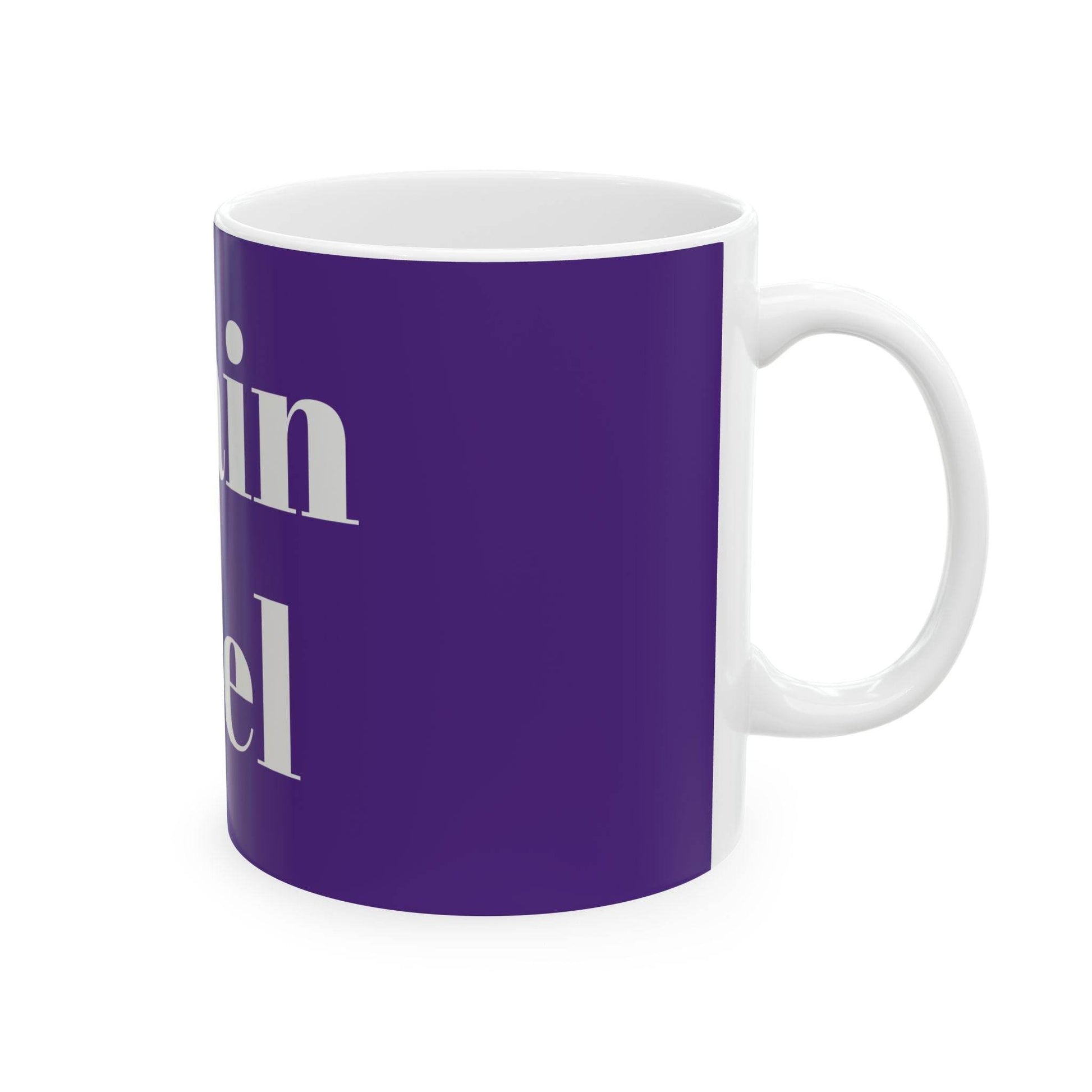 Brain Fuel Ceramic Mug - 11oz & 15oz Coffee Cup for Motivation and Inspiration - The Dreamer's Bookshop.