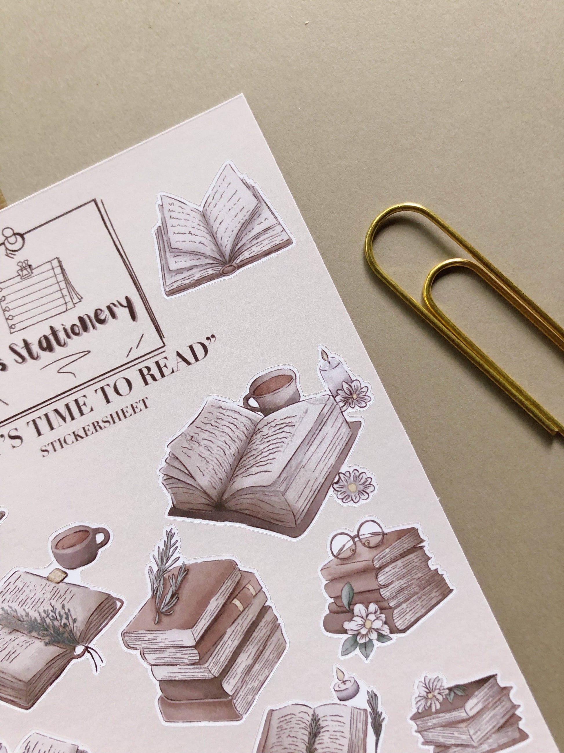 T's Stationery - „Het is tijd om te lezen” - The Dreamer's Bookshop.