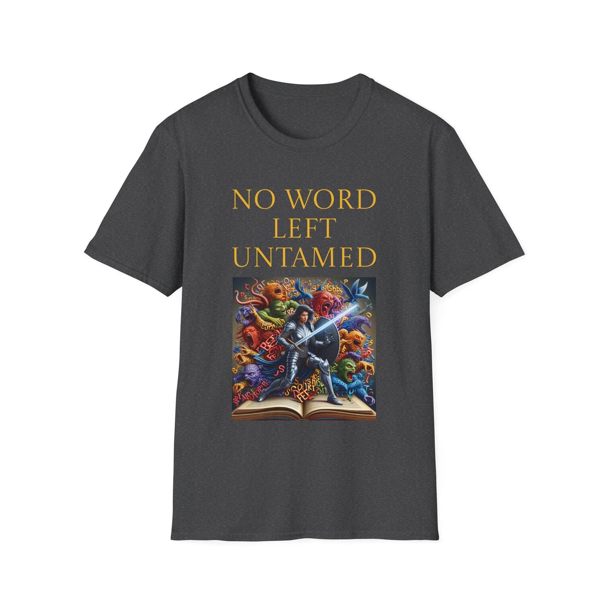 Unisex Softstyle T-Shirt - 'No Word' - The Dreamer's Bookshop.
