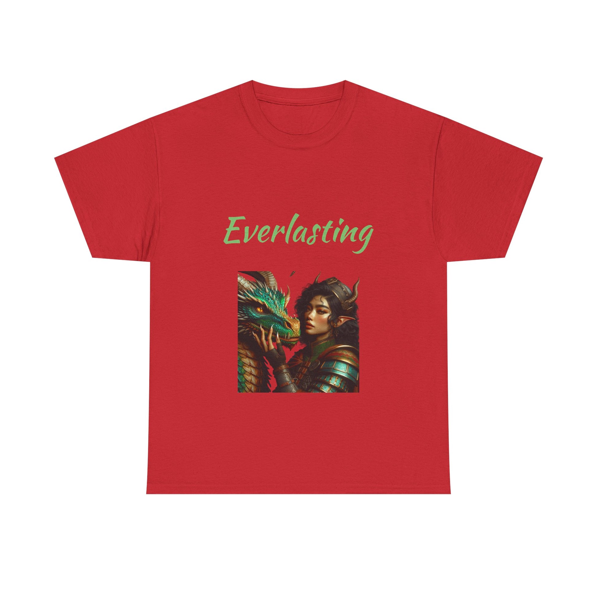 Book Lover's Unisex Heavy Cotton Tee - "Everlasting" - The Dreamer's Bookshop.