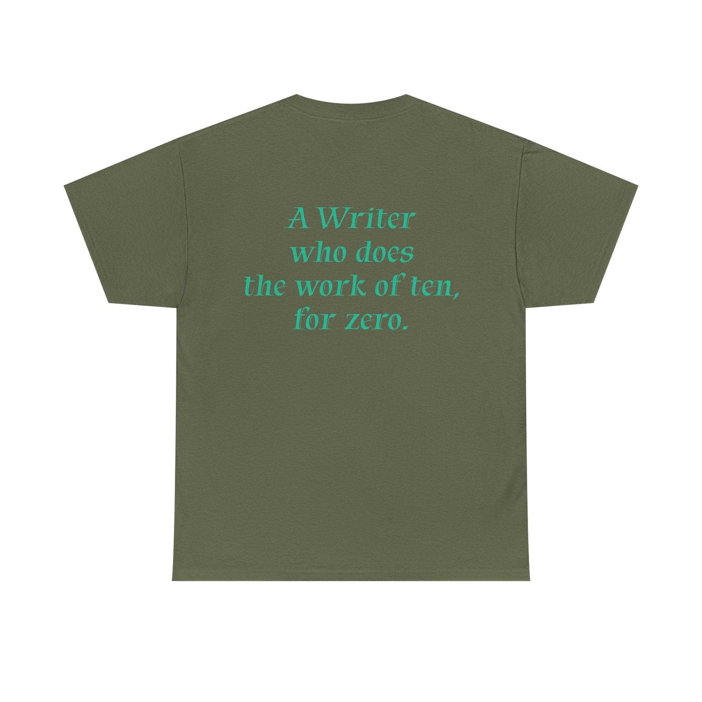 Indie Author - Unisex Heavy Cotton Tee - Creative Apparel - The Dreamer's Bookshop.