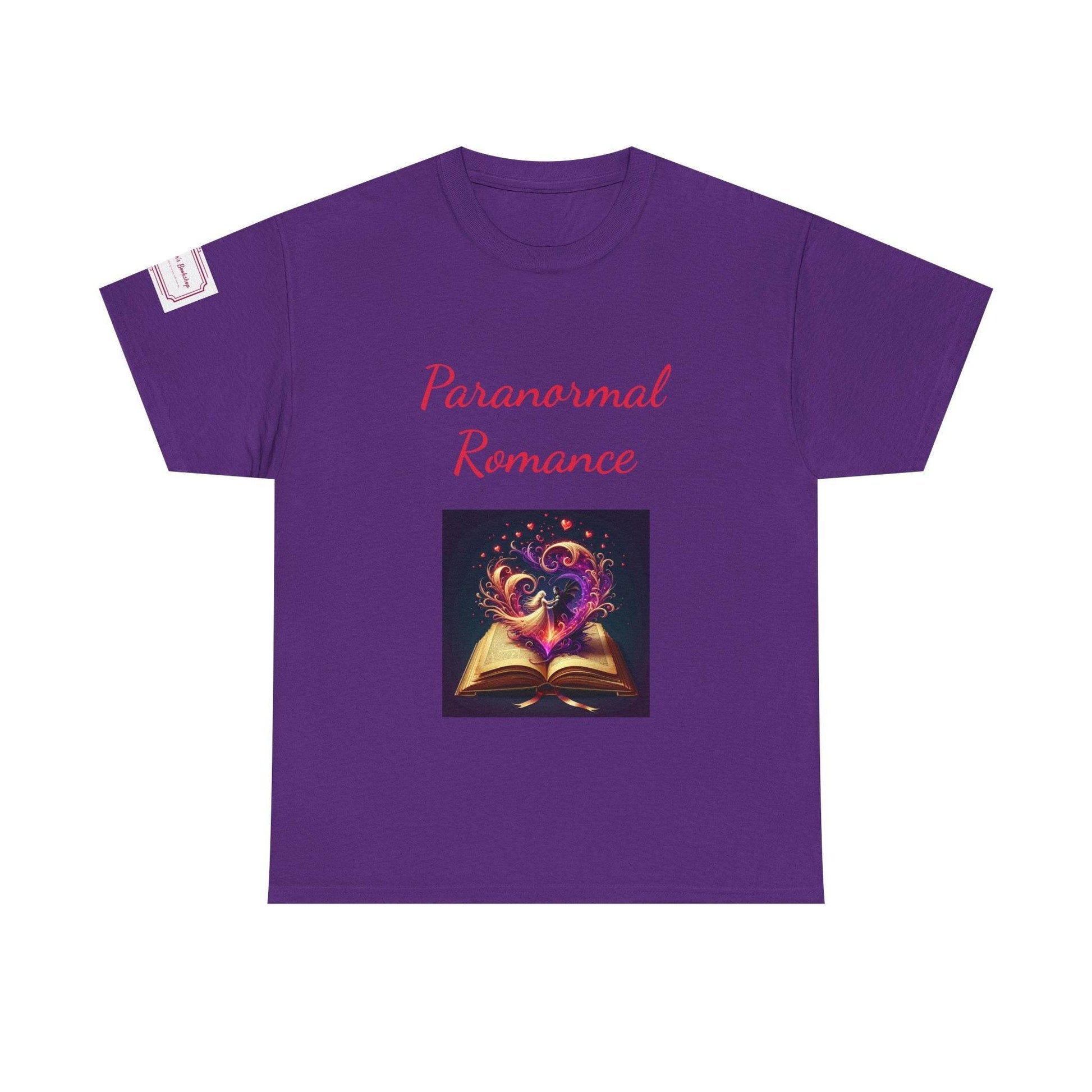 Fiction - Graphic Unisex Heavy Cotton Tee - Paranormal Romance - The Dreamer's Bookshop.