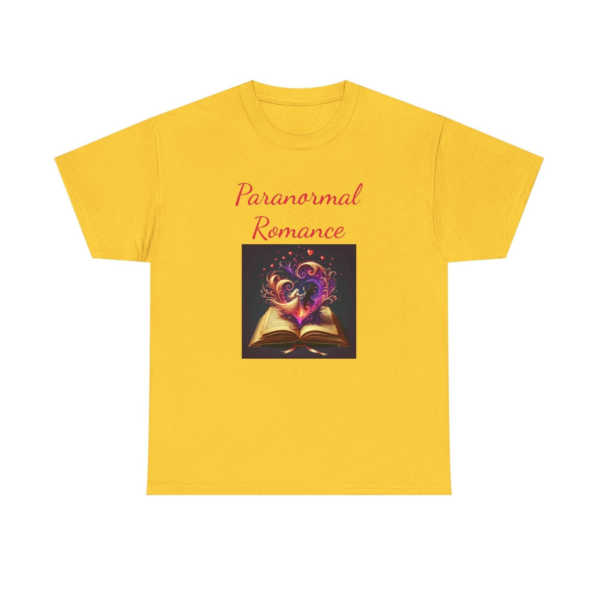 Fiction - Graphic Tee - Unisex Heavy Cotton T-Shirt Paranormal Romance - The Dreamer's Bookshop.