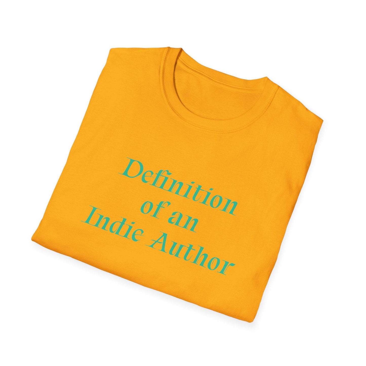 Unisex Softstyle T-Shirt - 'Indie Author' Inspirational - The Dreamer's Bookshop.