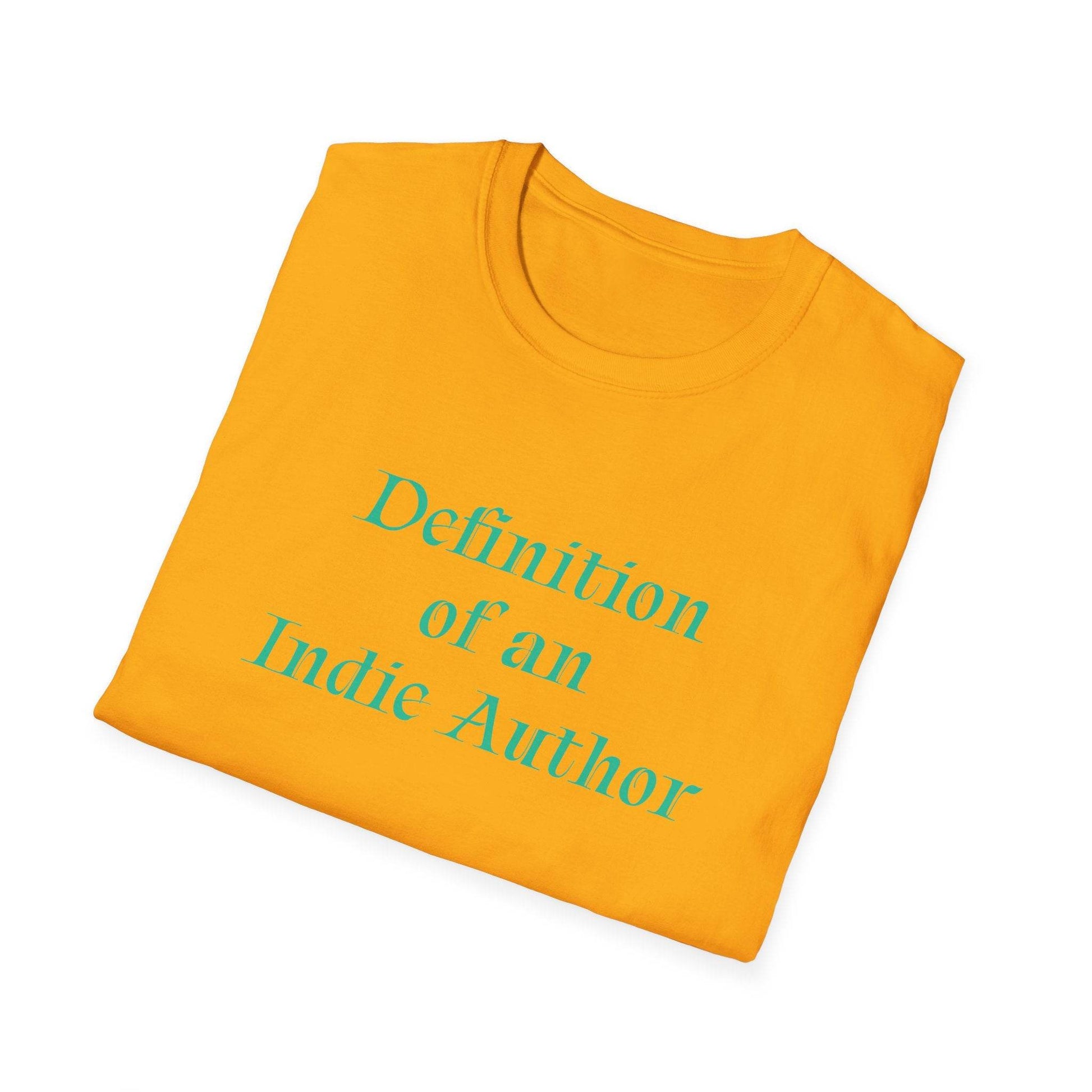 Unisex Softstyle T-Shirt - 'Indie Author' Inspirational - The Dreamer's Bookshop.