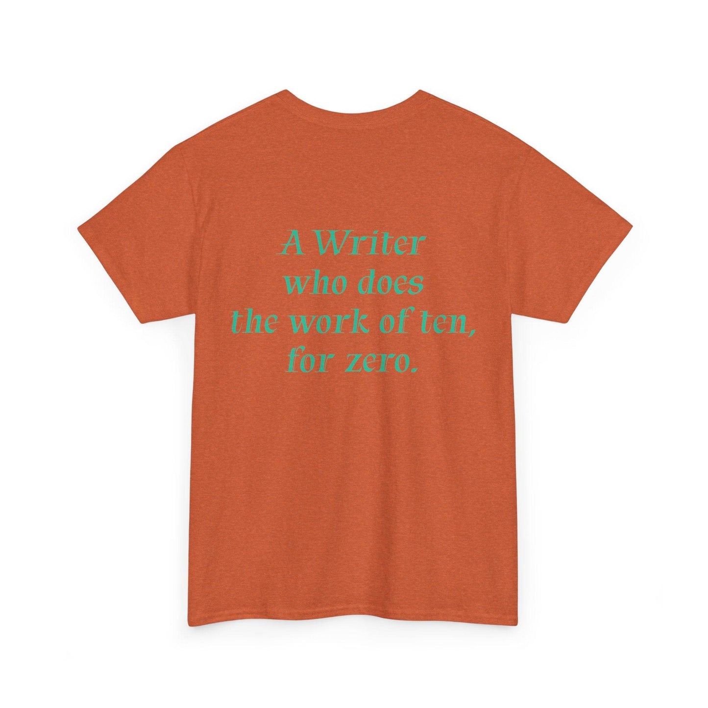 Indie Author - Unisex Heavy Cotton Tee - Creative Apparel - The Dreamer's Bookshop.