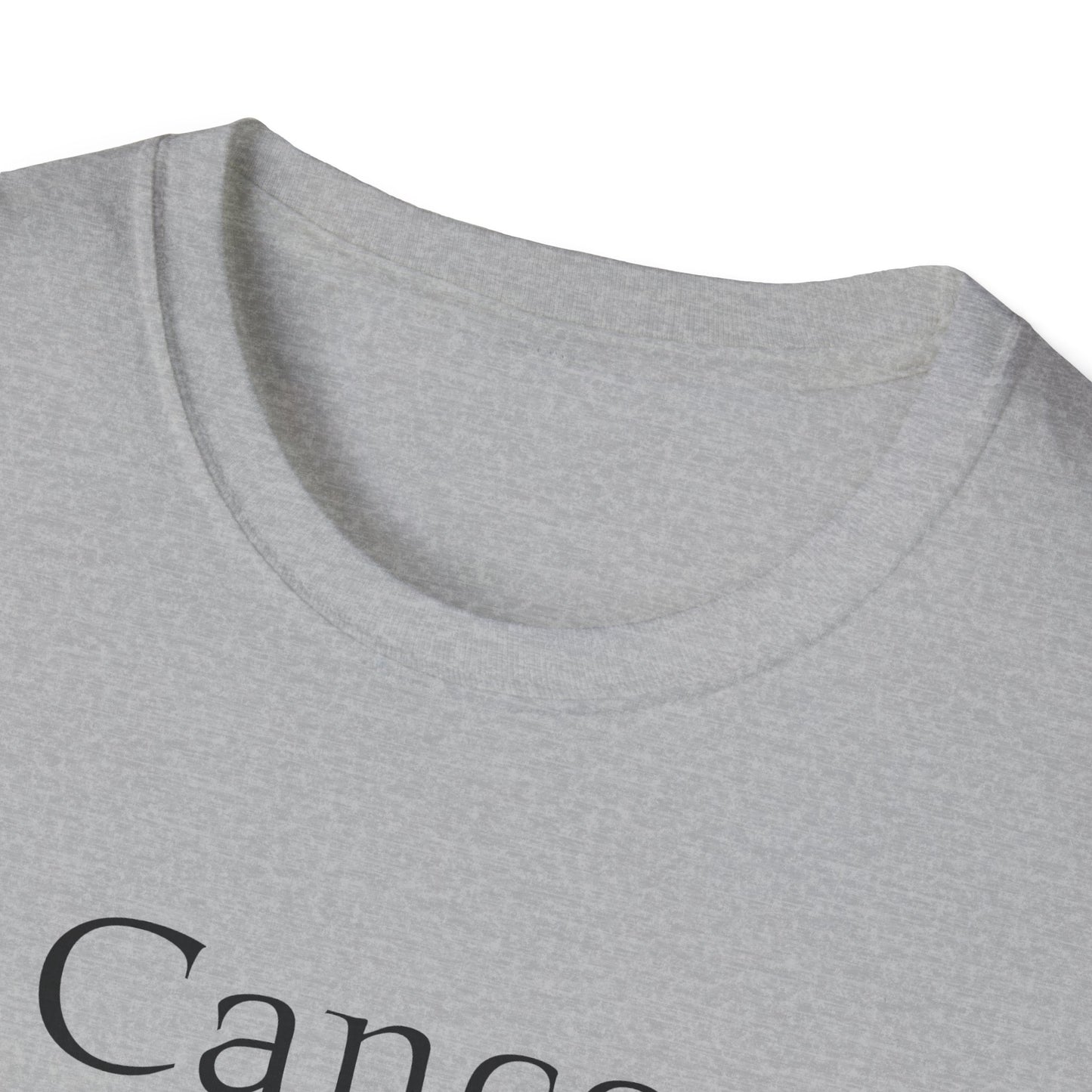 Cancer Warrior Unisex Softstyle T-Shirt - Empowering Battle for Women's Health
