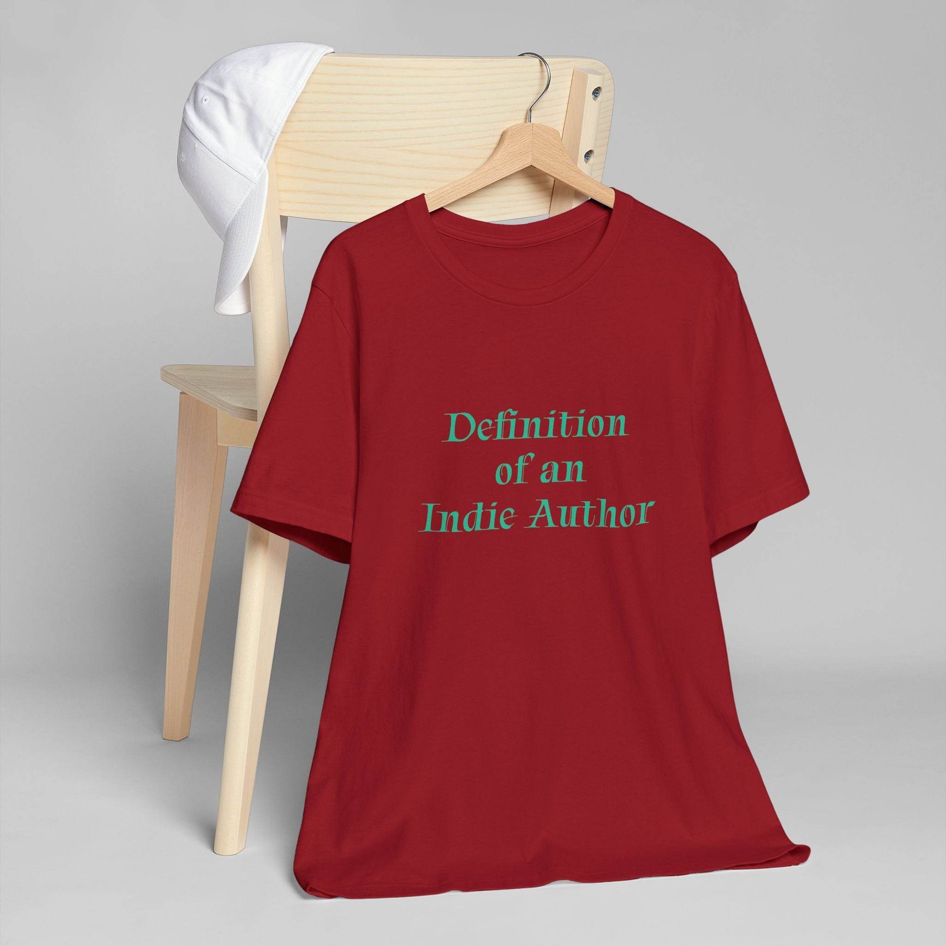 Unisex Jersey T-Shirt - 'Indie Author' Inspirational - The Dreamer's Bookshop.