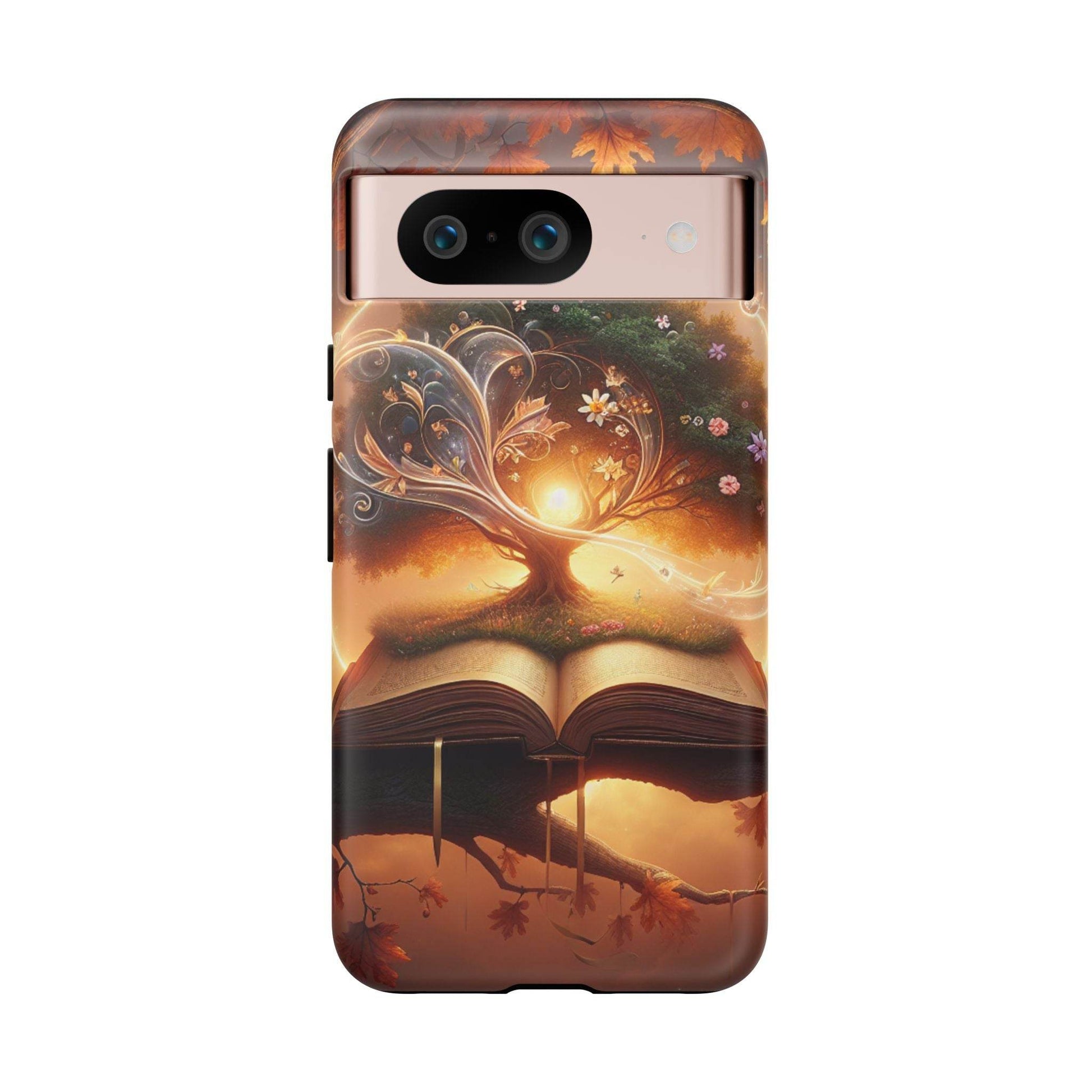 Google & Samsung - Artistic Phone Case with BookishTree Design - Tough Cases - The Dreamer's Bookshop.