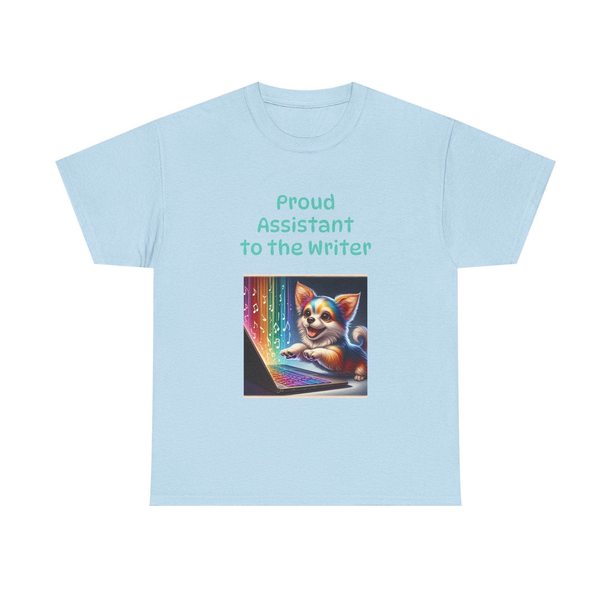 Assitant Writer - A Unisex Heavy Cotton Tee - Perfect for Book Lovers - The Dreamer's Bookshop.