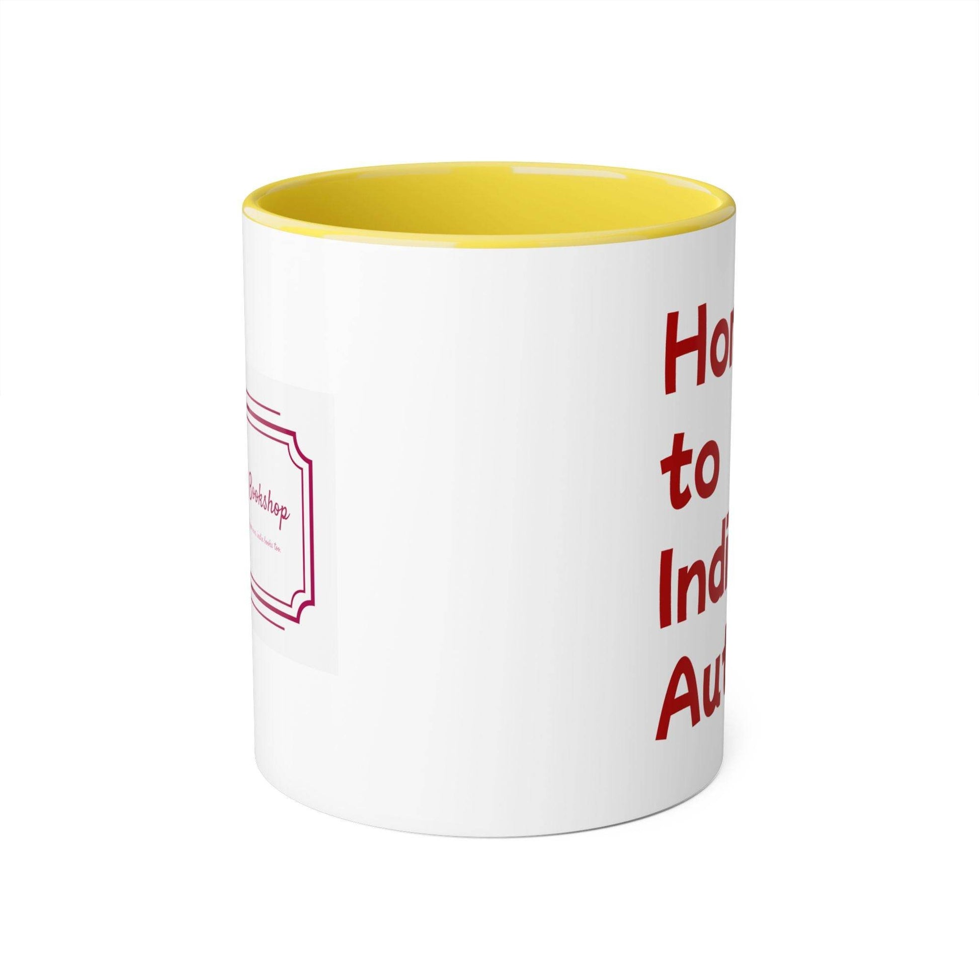 Personalized Dreamer's Bookshop Accent Mug - 11oz Coffee Cup for Book Lovers - The Dreamer's Bookshop.