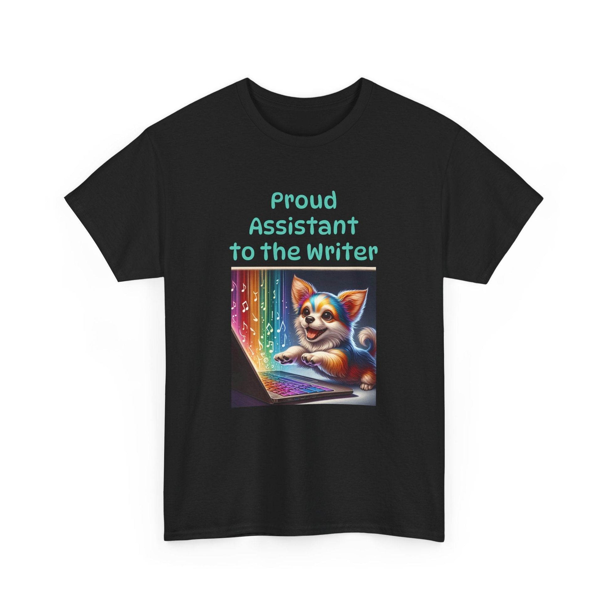 Assistant Writer - A Unisex Heavy Cotton Tee - Perfect Gift for Book Lovers - The Dreamer's Bookshop.