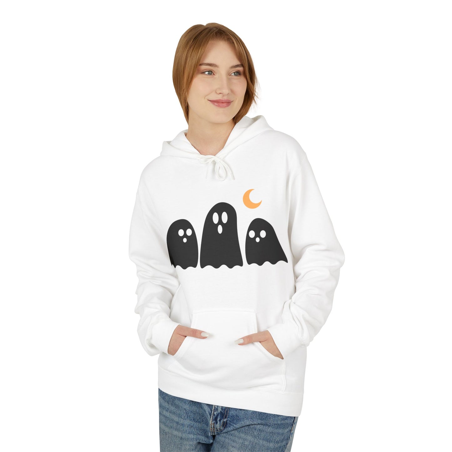 Spooky Hooded Sweatshirt - Halloween - Perfect for Spooky Lovers
