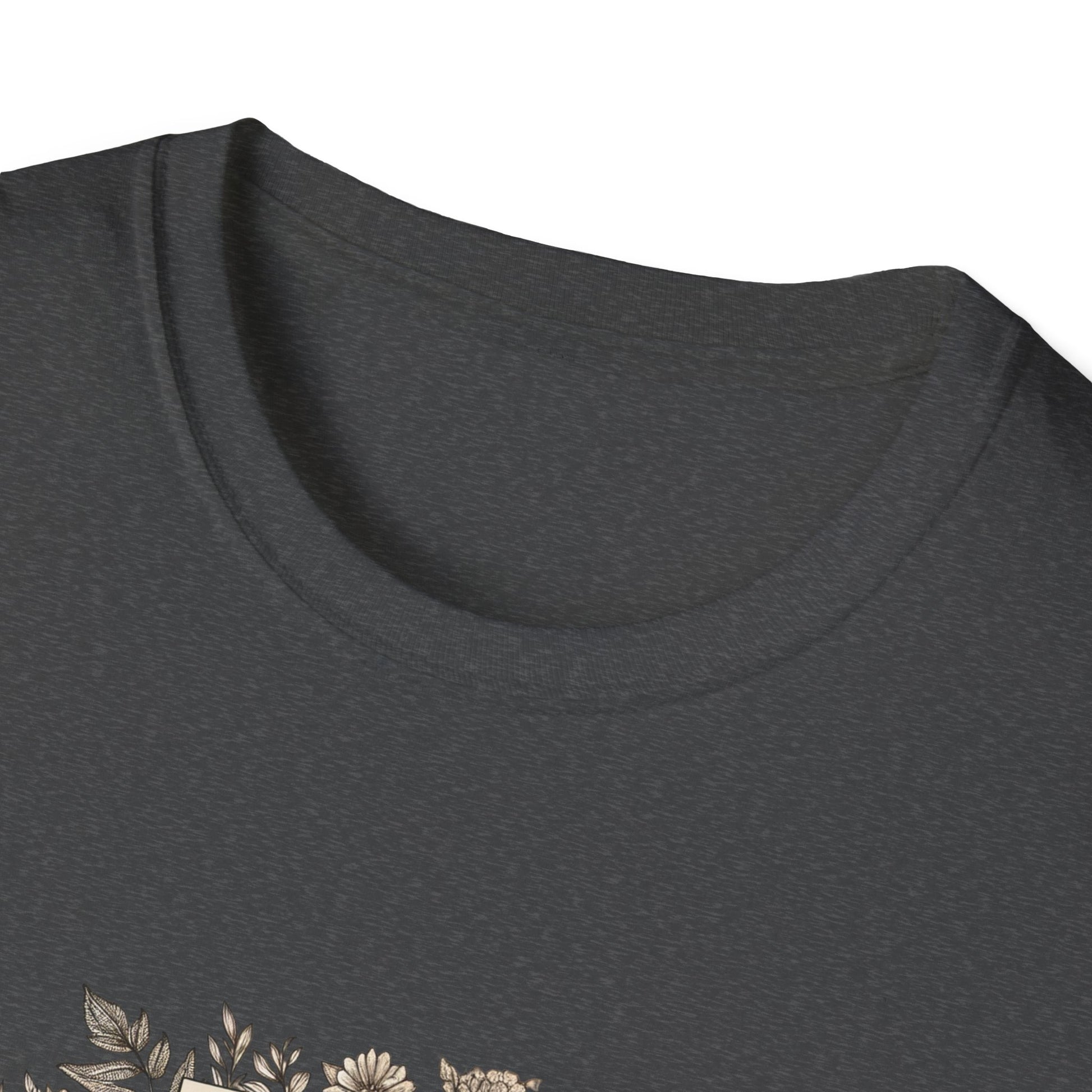 Unisex T-Shirt - Vintage Writing "Story Begins" for Book Lovers - The Dreamer's Bookshop.