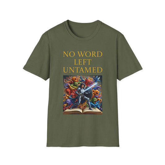 Unisex Softstyle T-Shirt - 'No Word' - The Dreamer's Bookshop.