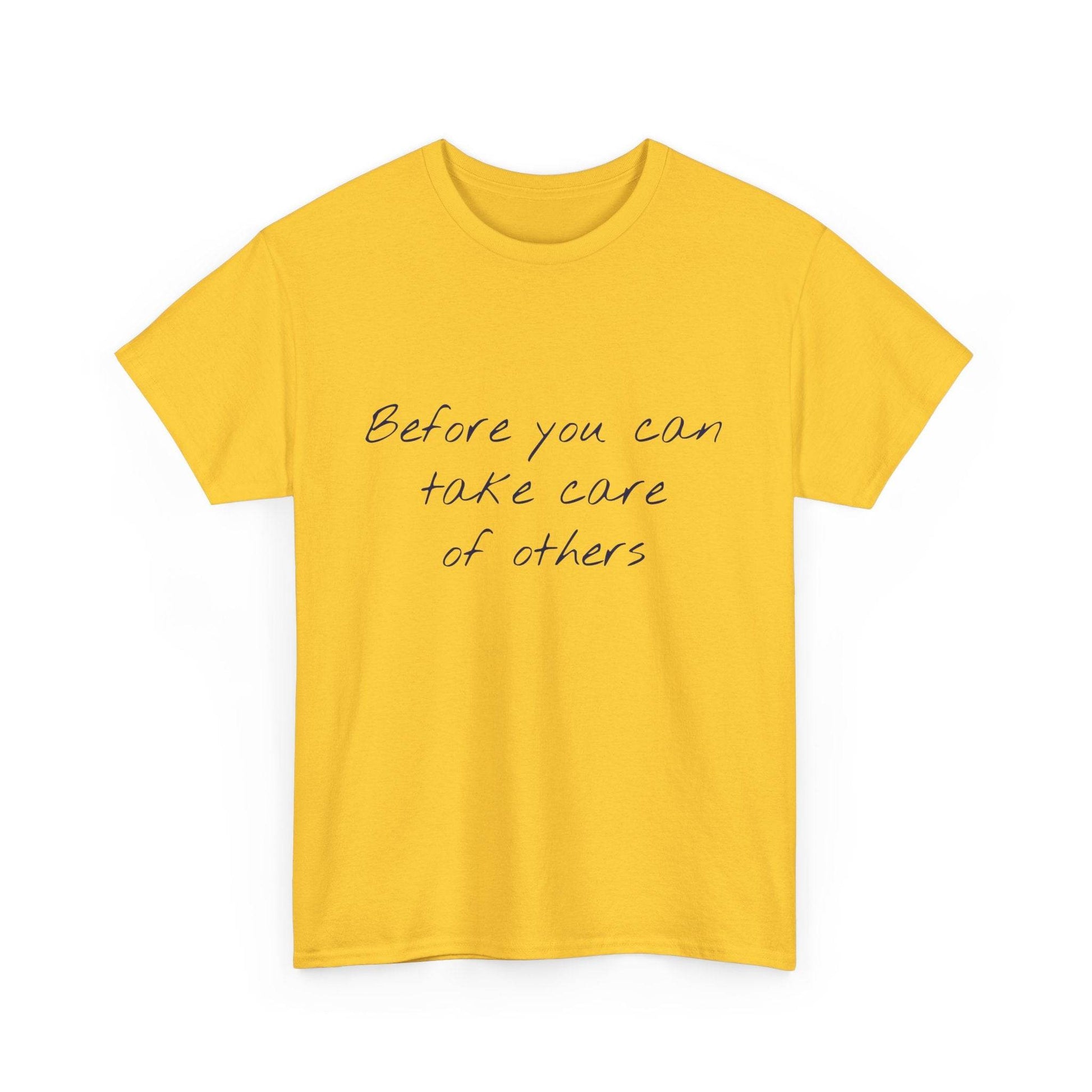 Take Care - Unisex Heavy Cotton Tee - Creative Apparel - The Dreamer's Bookshop.
