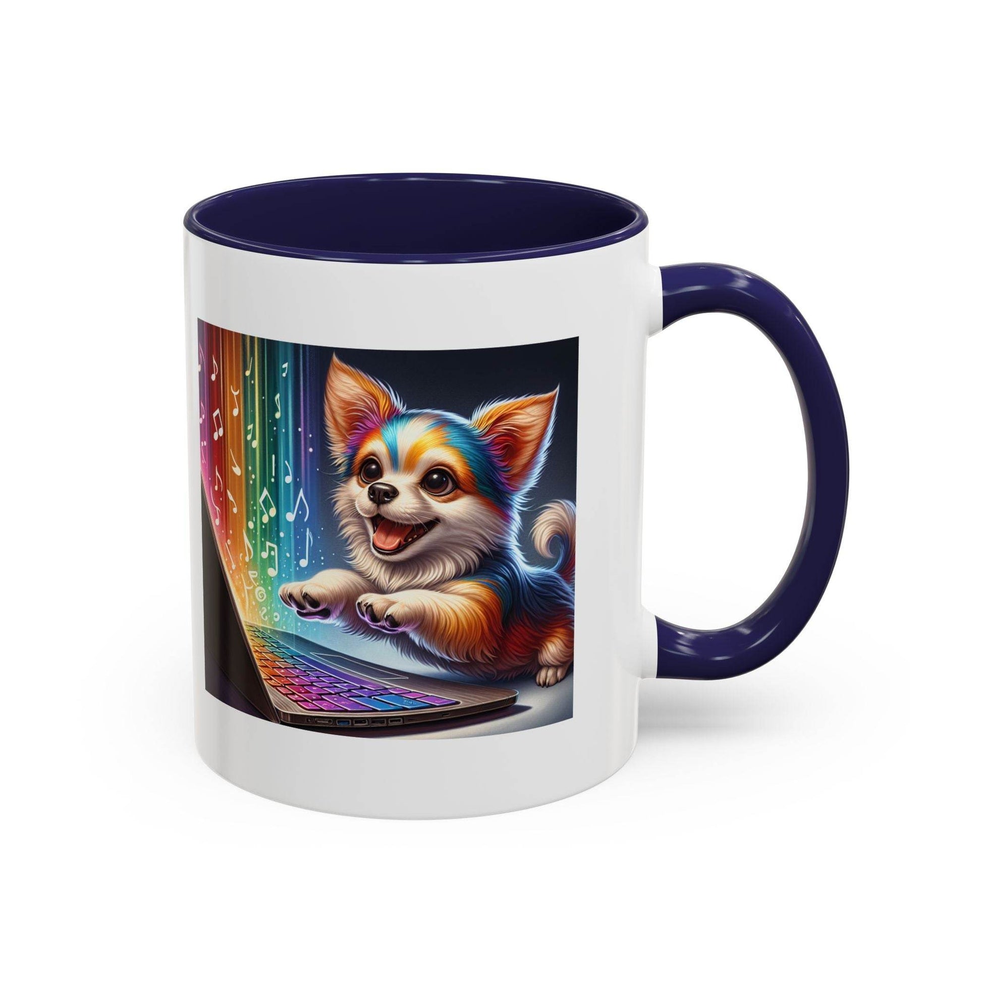 Cute Dog Writer Coffee Mug - 11 & 15oz for Book Lovers - The Dreamer's Bookshop.