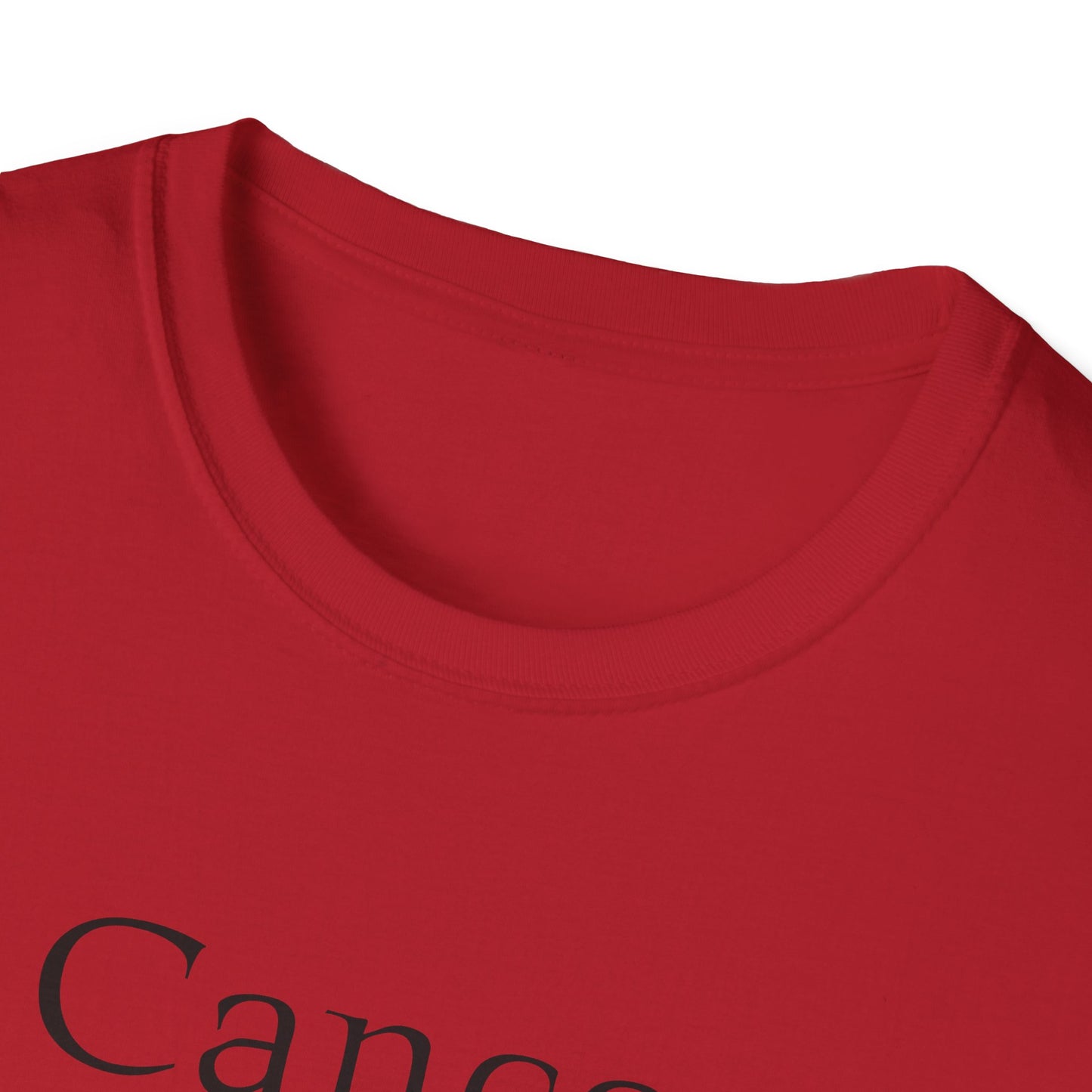 Cancer Warrior Unisex Softstyle T-Shirt - Empowering Battle for Women's Health